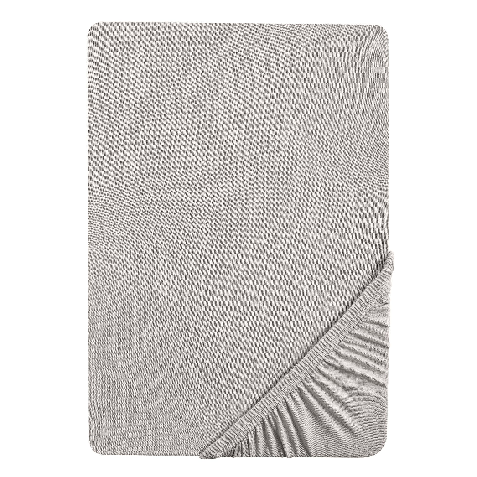 biberna® 1 Spannbettlaken uni Jersey-Elastic Größenauswahl