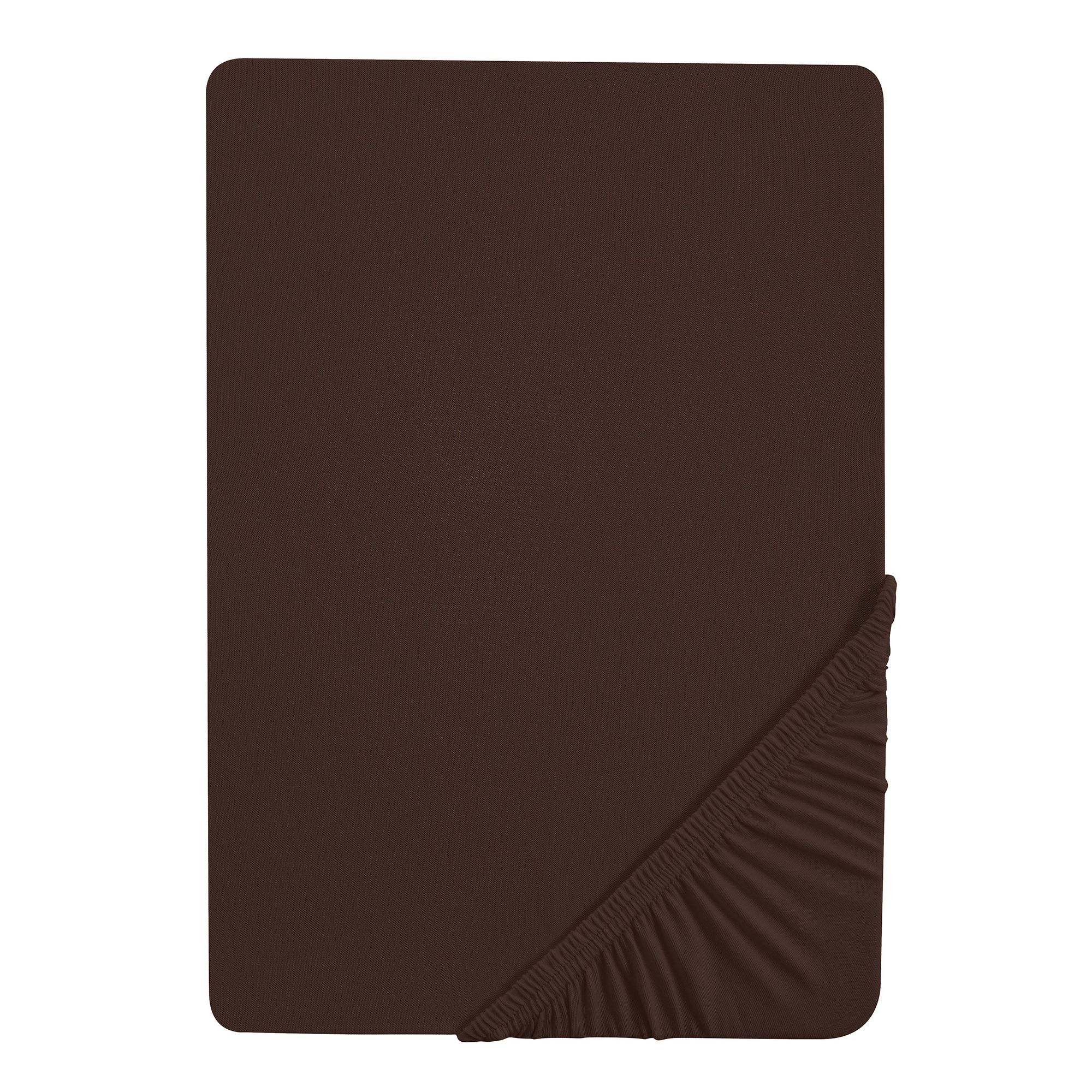 biberna® 1 Spannbettlaken uni Jersey-Elastic Größenauswahl