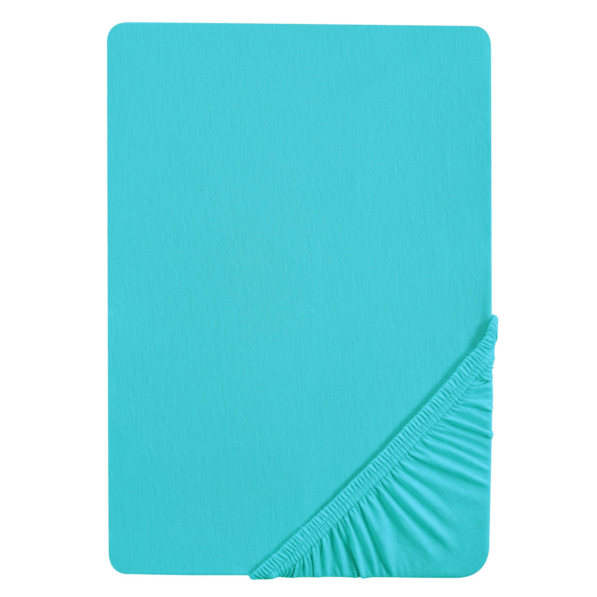 biberna® 1 Spannbettlaken uni Jersey-Elastic Größenauswahl