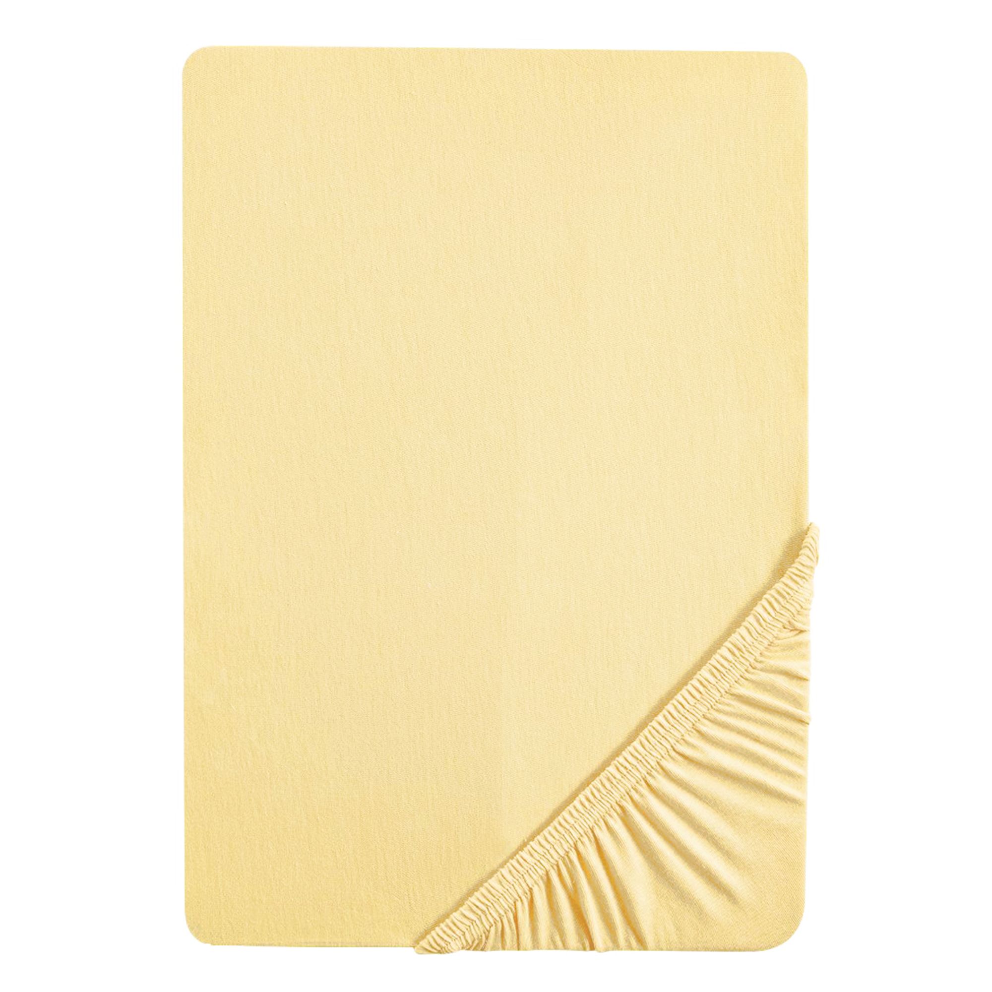 biberna® 1 Spannbettlaken uni Jersey-Elastic Größenauswahl