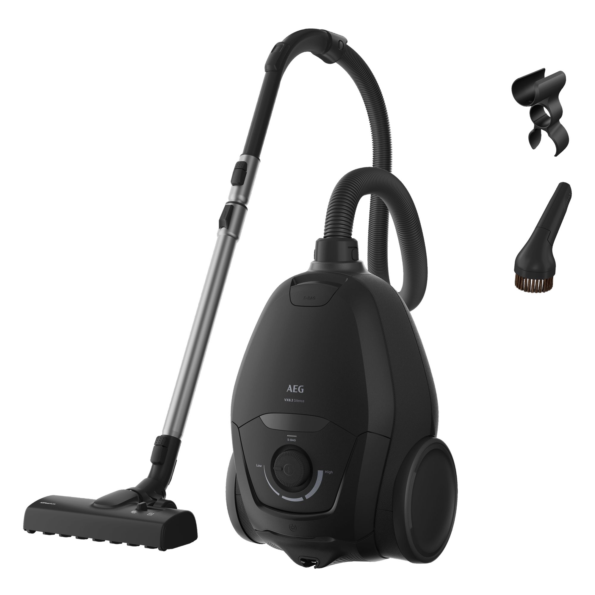 AEG Bodenstaubsauger VX8.3 SILENCE Allergie Plus Filter Inkl. Zubehör