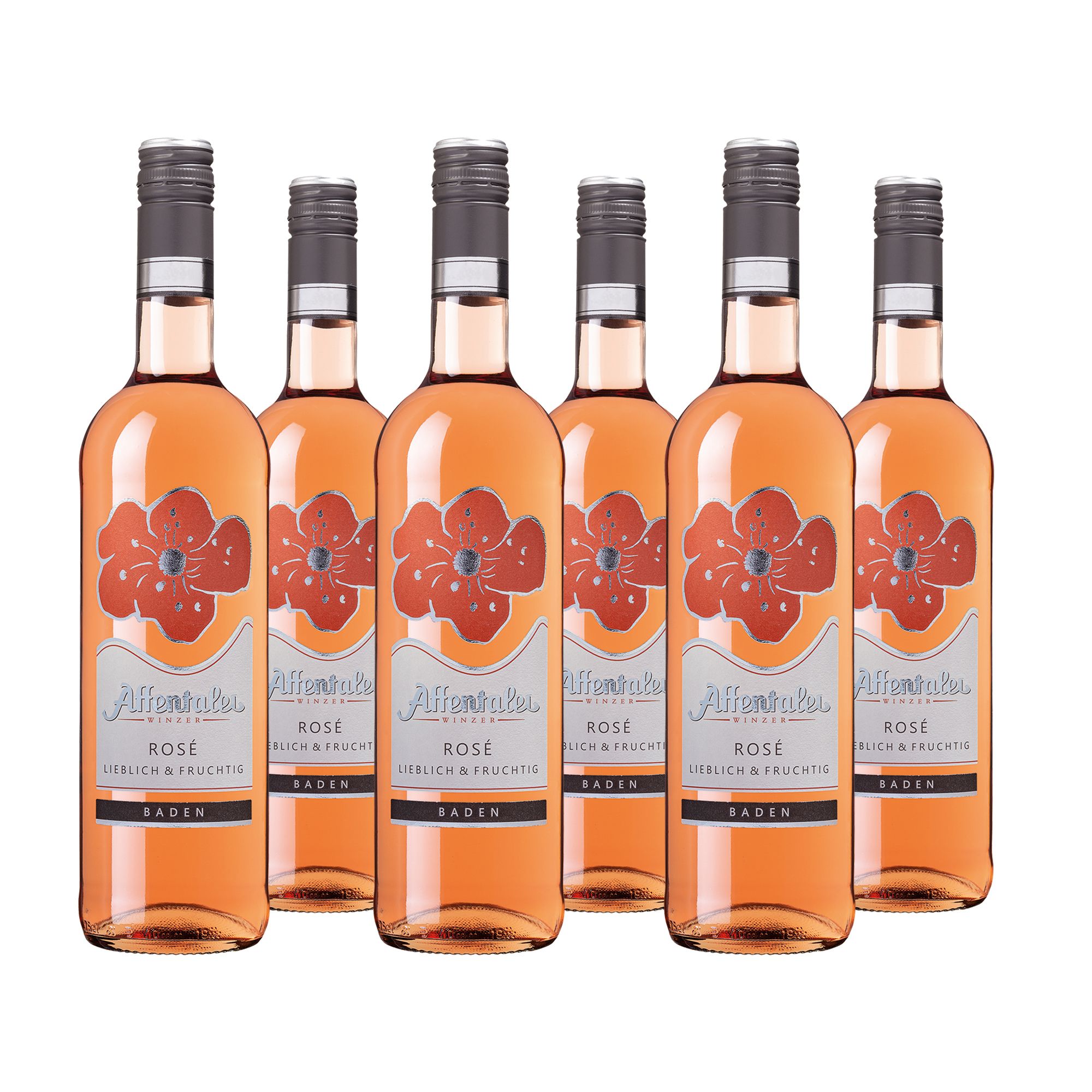 AFFENTALER WEIN Blütenedition gemischt oder sortenrein JG 23/24 Inhalt 6x 0,75l