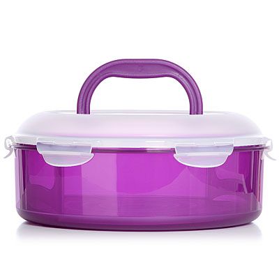 LocknLock Kuchenträger mit Einlegeboden und Tragegriff 5,5L Volumen