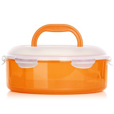 LocknLock Kuchenträger mit Einlegeboden und Tragegriff 5,5L Volumen