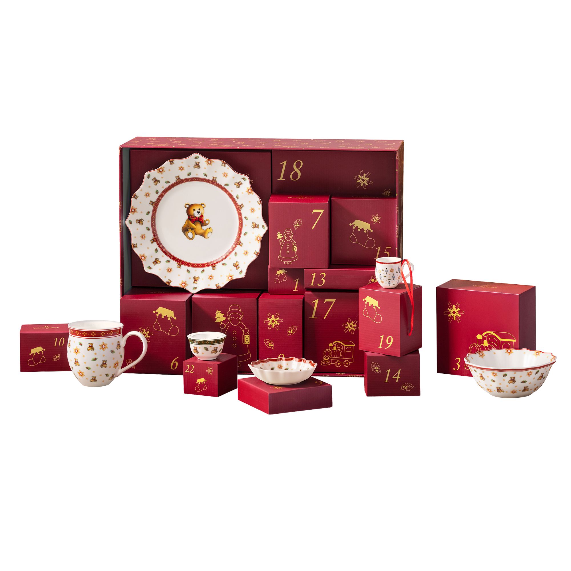 VILLEROY & BOCH Adventskalender Premium Porzellan Toys Memory 2026