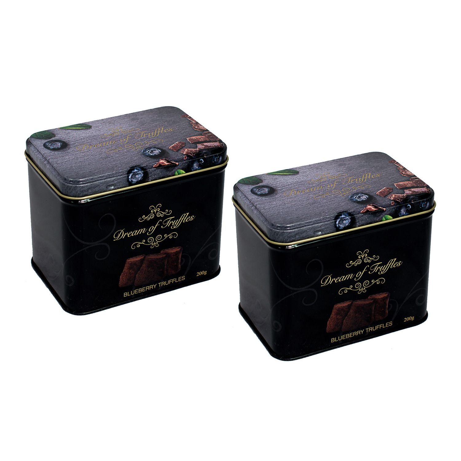 DREAM OF TRUFFLES Schwedische Konfekt Trüffel je 2 Dosen exklusiv bei QVC Inhalt 2x 200g