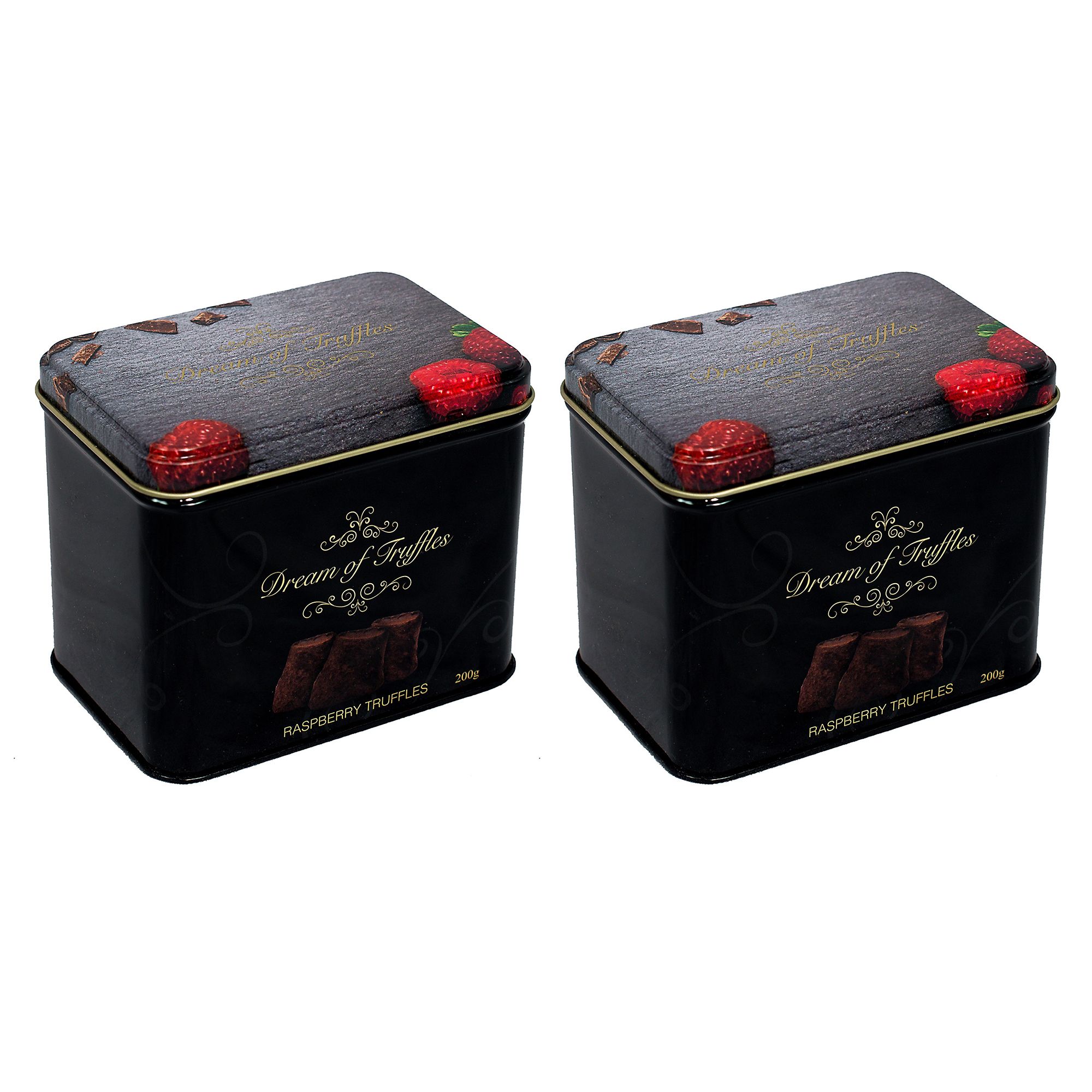 DREAM OF TRUFFLES Schwedische Konfekt Trüffel je 2 Dosen exklusiv bei QVC Inhalt 2x 200g