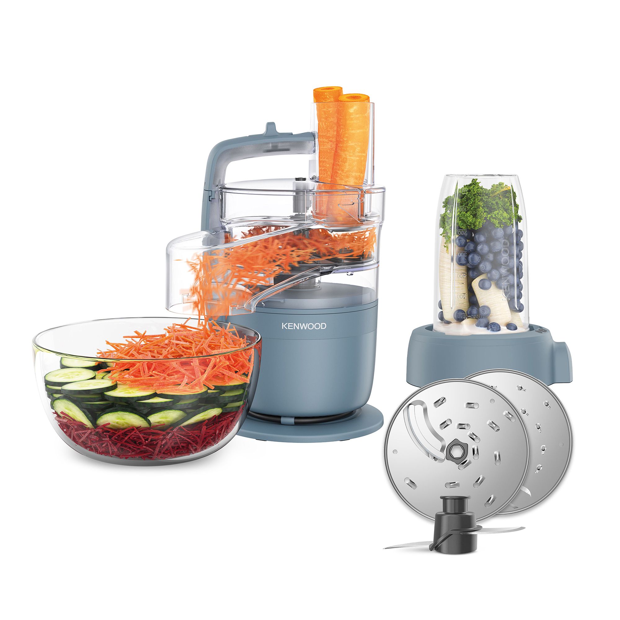 KENWOOD MultiPro Go Blend FDP23.380 Food Processor 1,3L Volumen