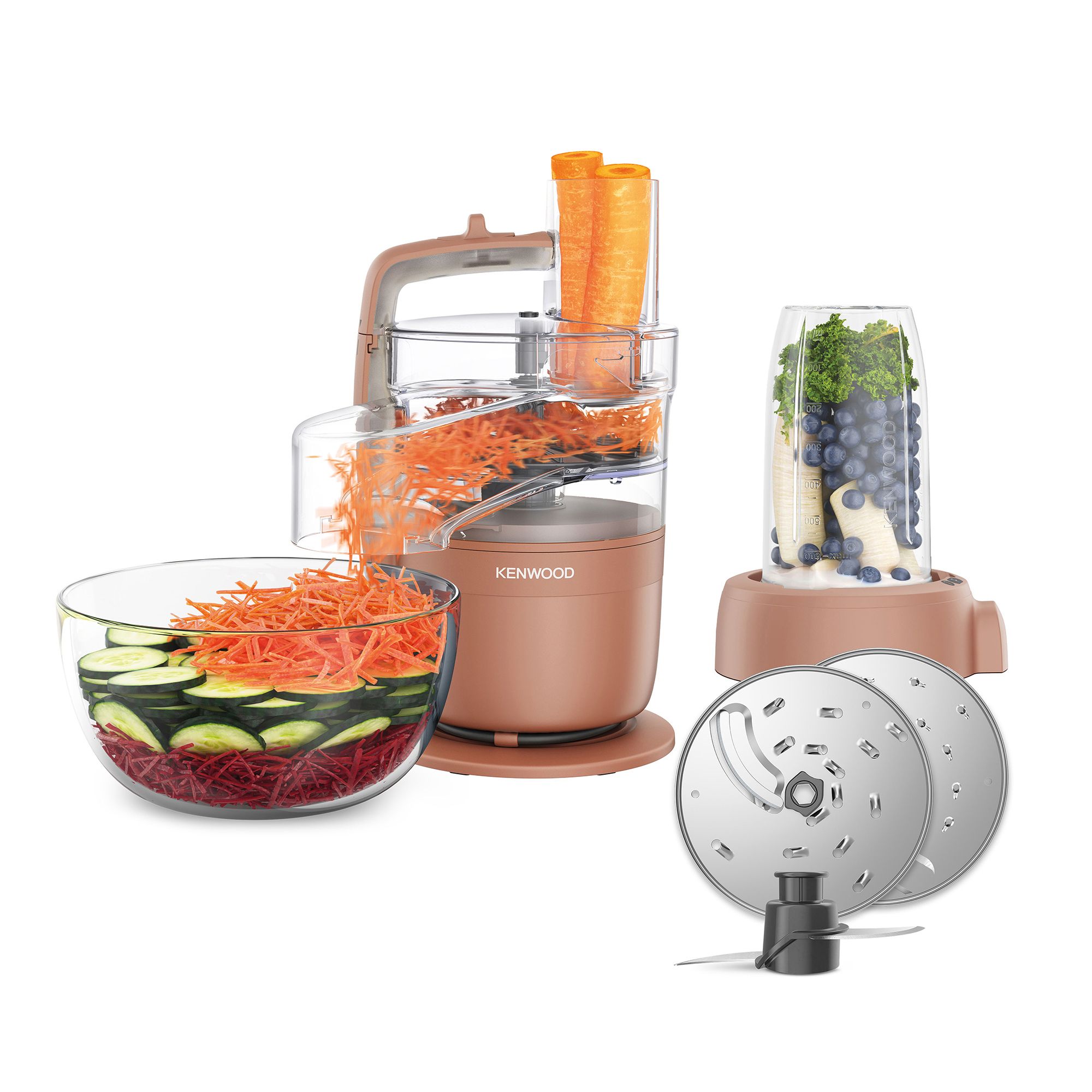 KENWOOD MultiPro Go Blend FDP23.380 Food Processor 1,3L Volumen