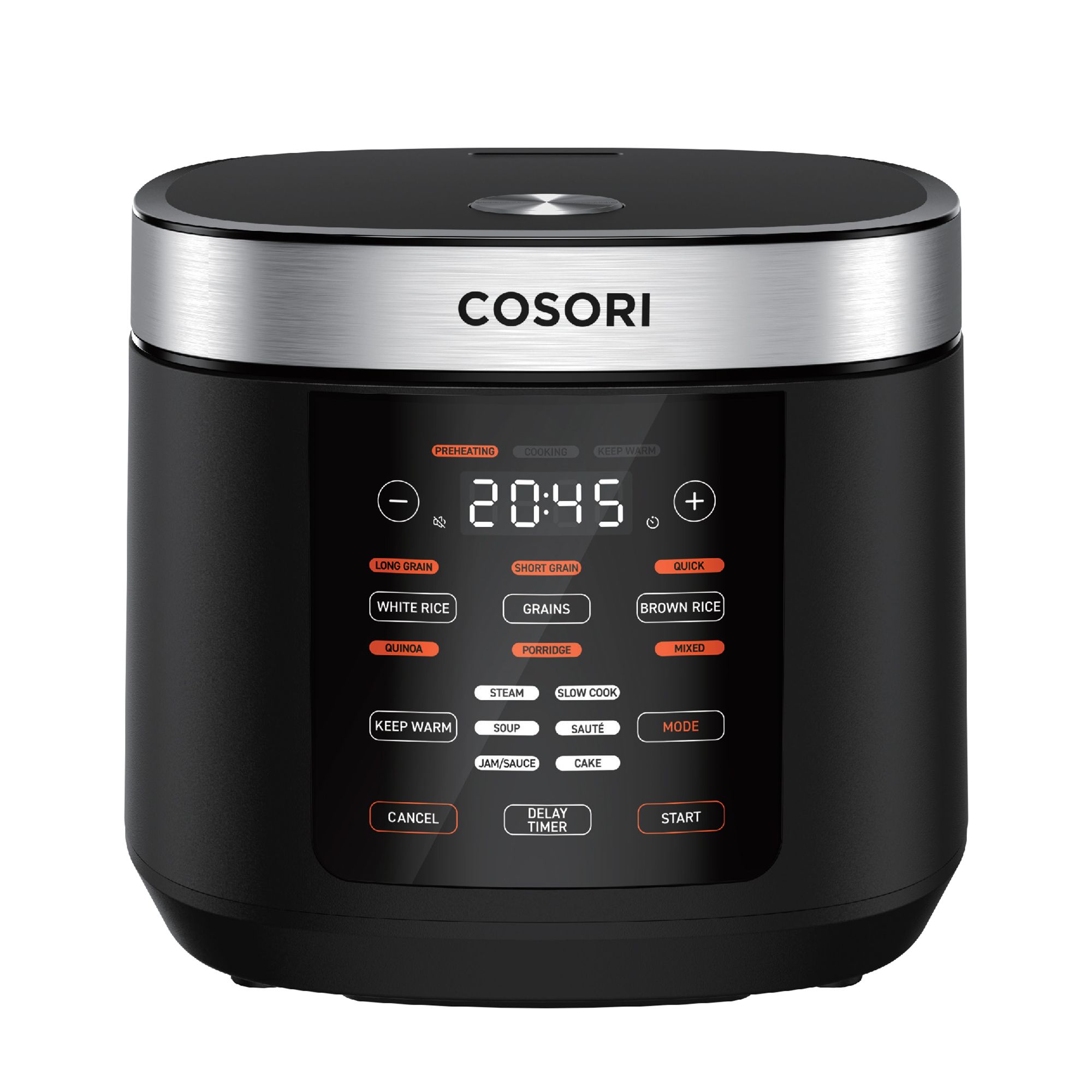 COSORI CRC-R501-KEU Reiskocher 5 Liter inkl. Reislöffel und Messbecher