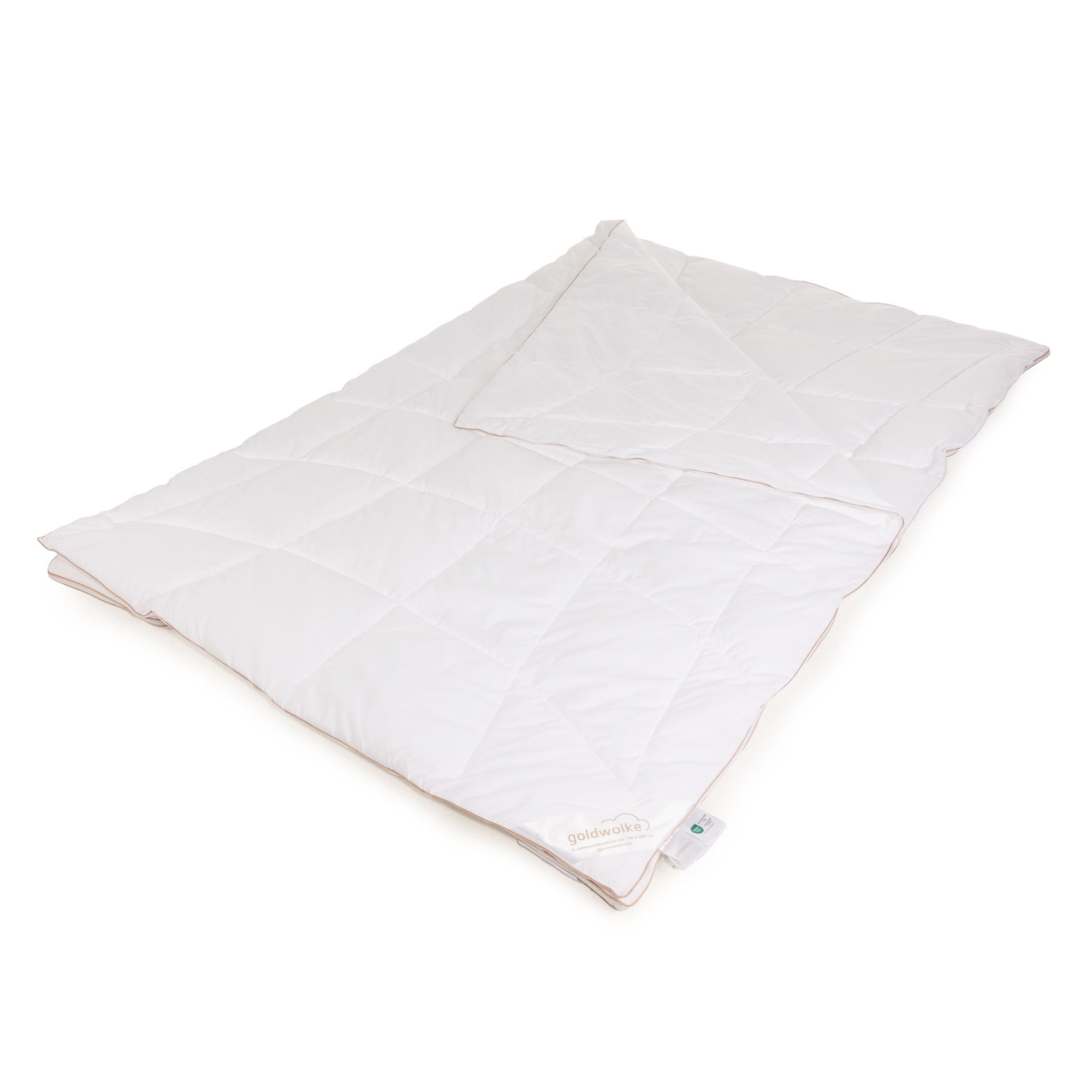 GOLDWOLKE 4-Jahreszeitendecke HeiQ Pure neue Füllung f.Allergiker geeignet
