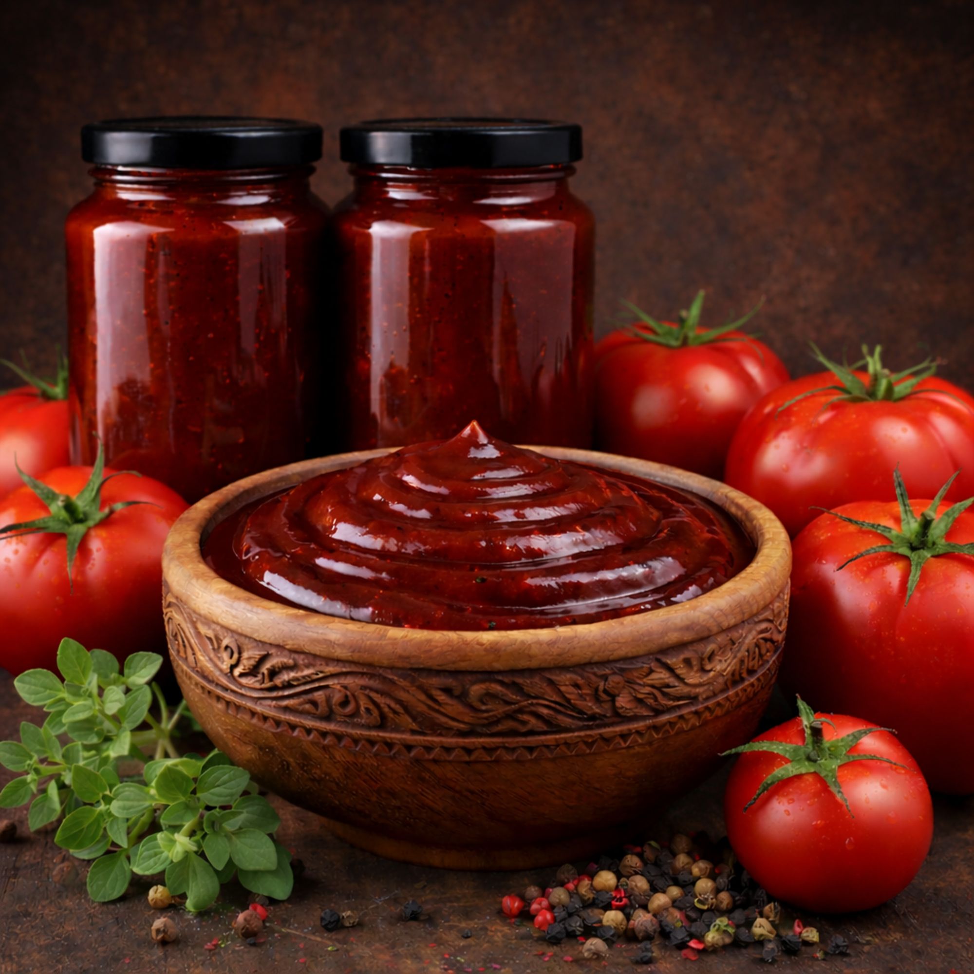 TATRABABKA Karpaten-Edelketchup handgemacht 2 versch. Sorten Inhalt: 2x 340g