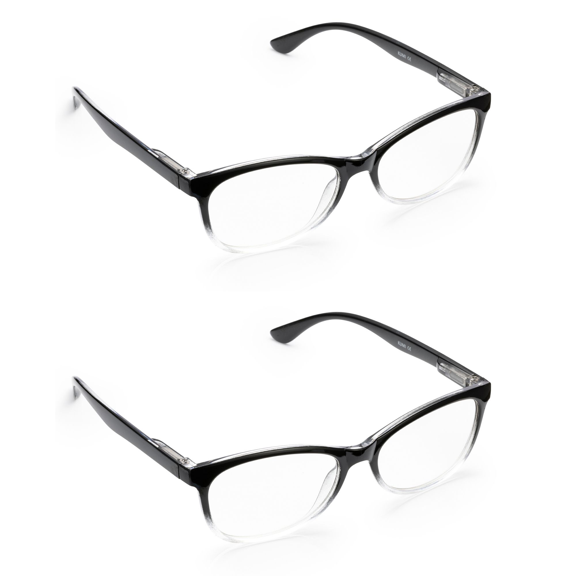 Mehrstärkenbrille für Sehstärken von +0,5 bis +2,5 inkl. Beutel 2 Stück