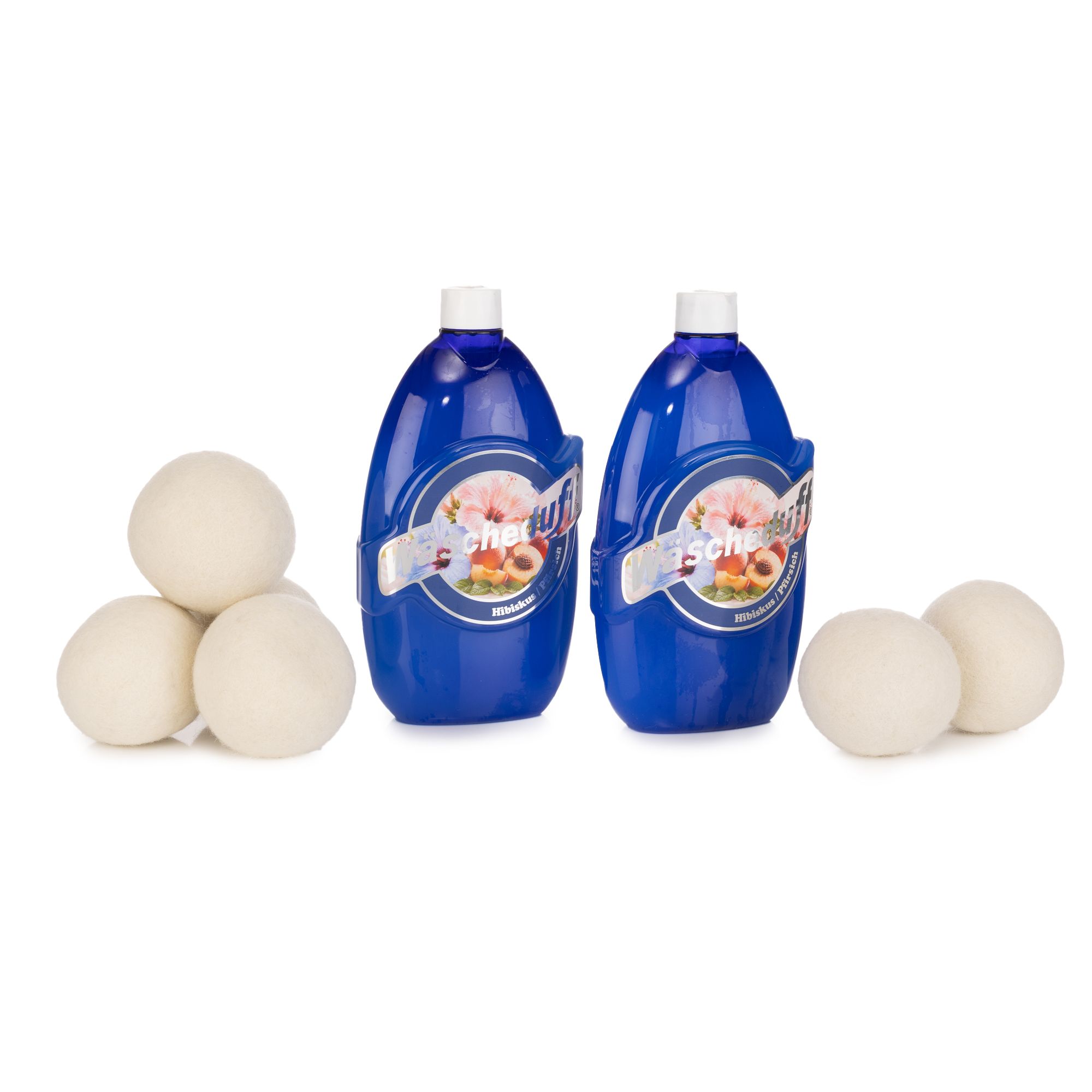 WÄSCHEDUFT PLUS Duftspülung für alle Textilien 2x 750ml inkl. 6 Trocknerbälle
