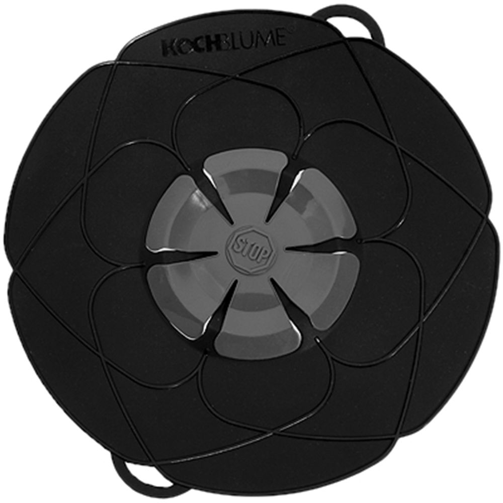 KOCHBLUME® Überkochstopp & Spritzschutz spülmaschinenfest Größe L, Ø 14-24cm