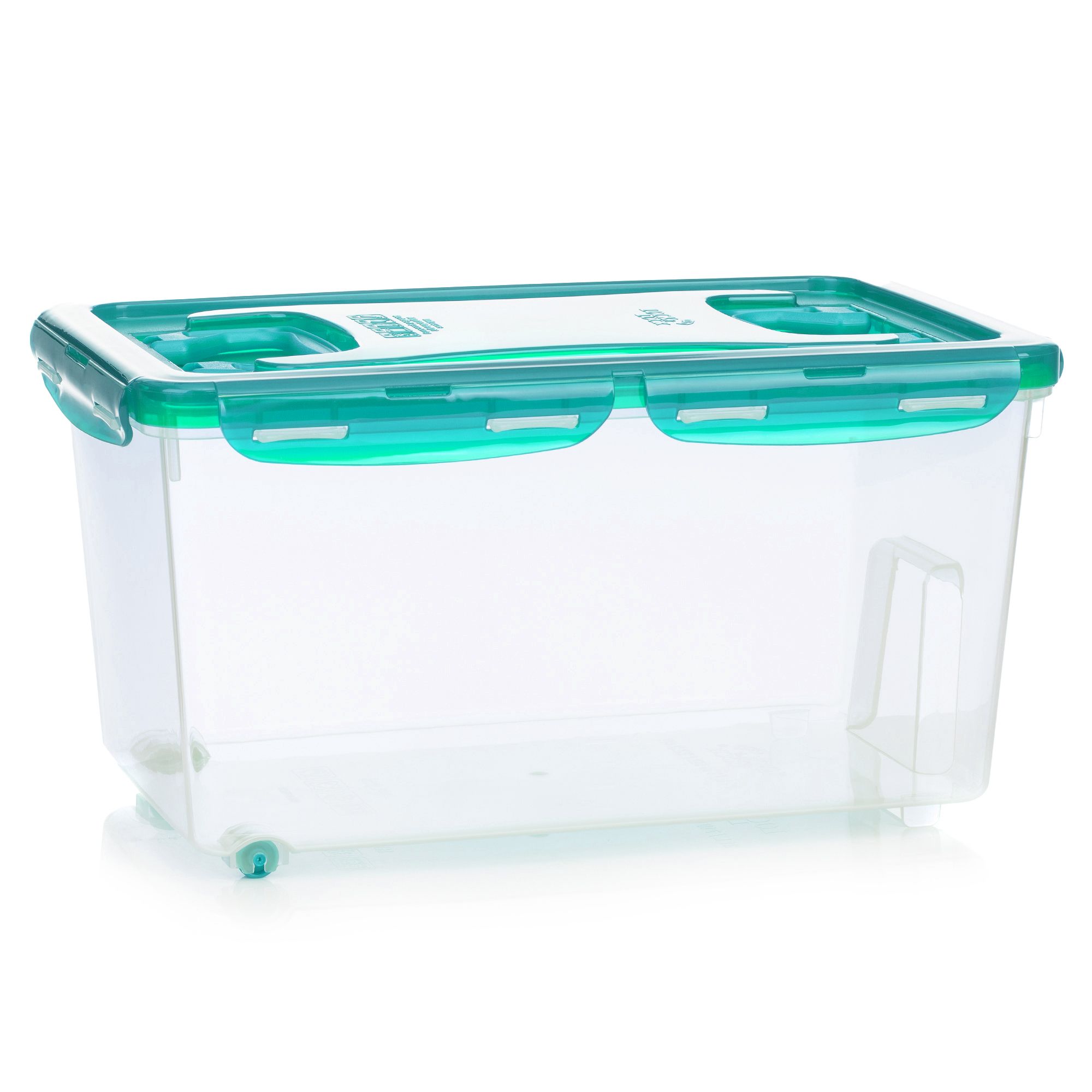 LocknLock Aufbewahrungsdose mit 2 Tragegriffen und Rollen 21L Großformat