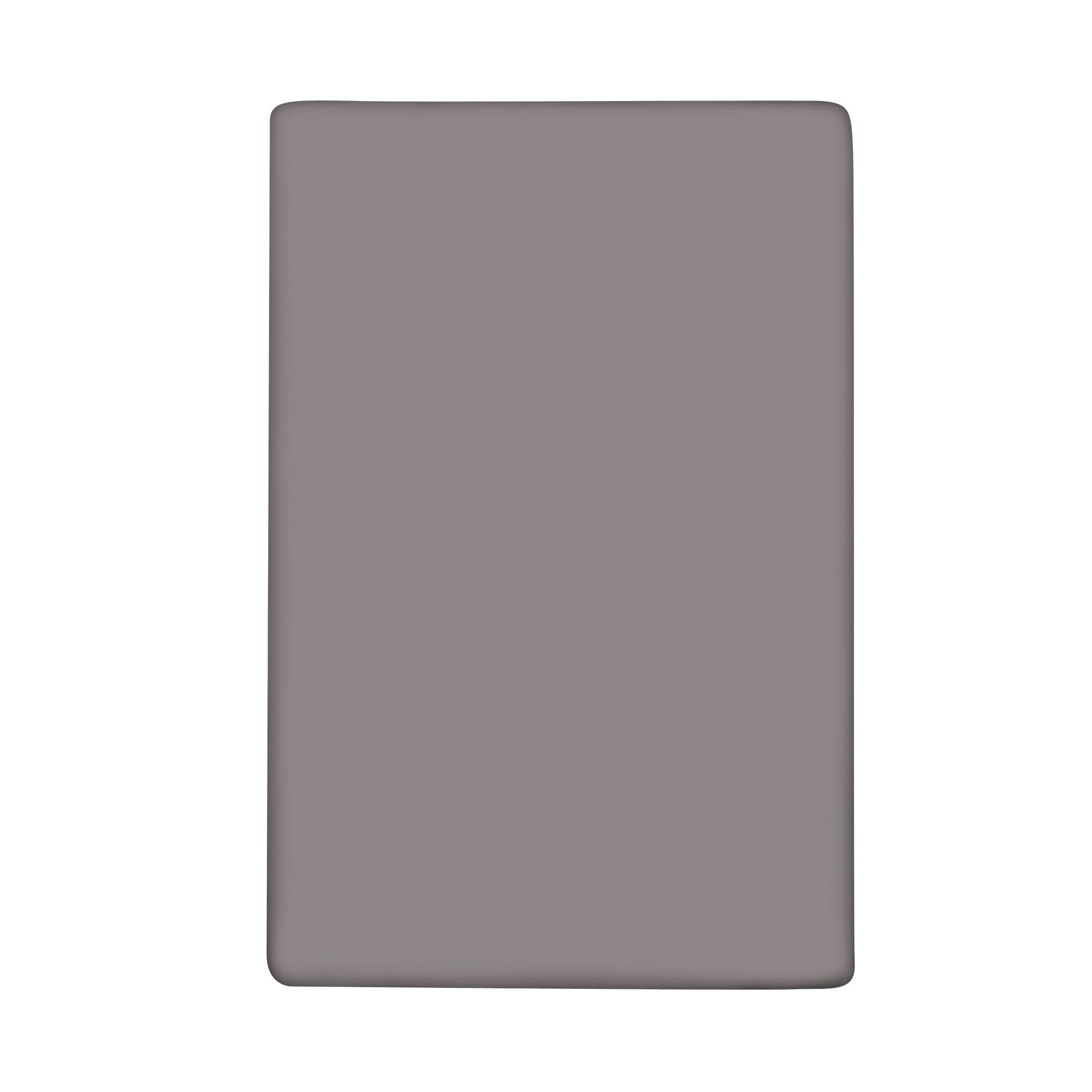 BADIZIO Classic 1 Spannbettlaken uni Mikrofaser Plüsch Steghöhe ca. 26cm