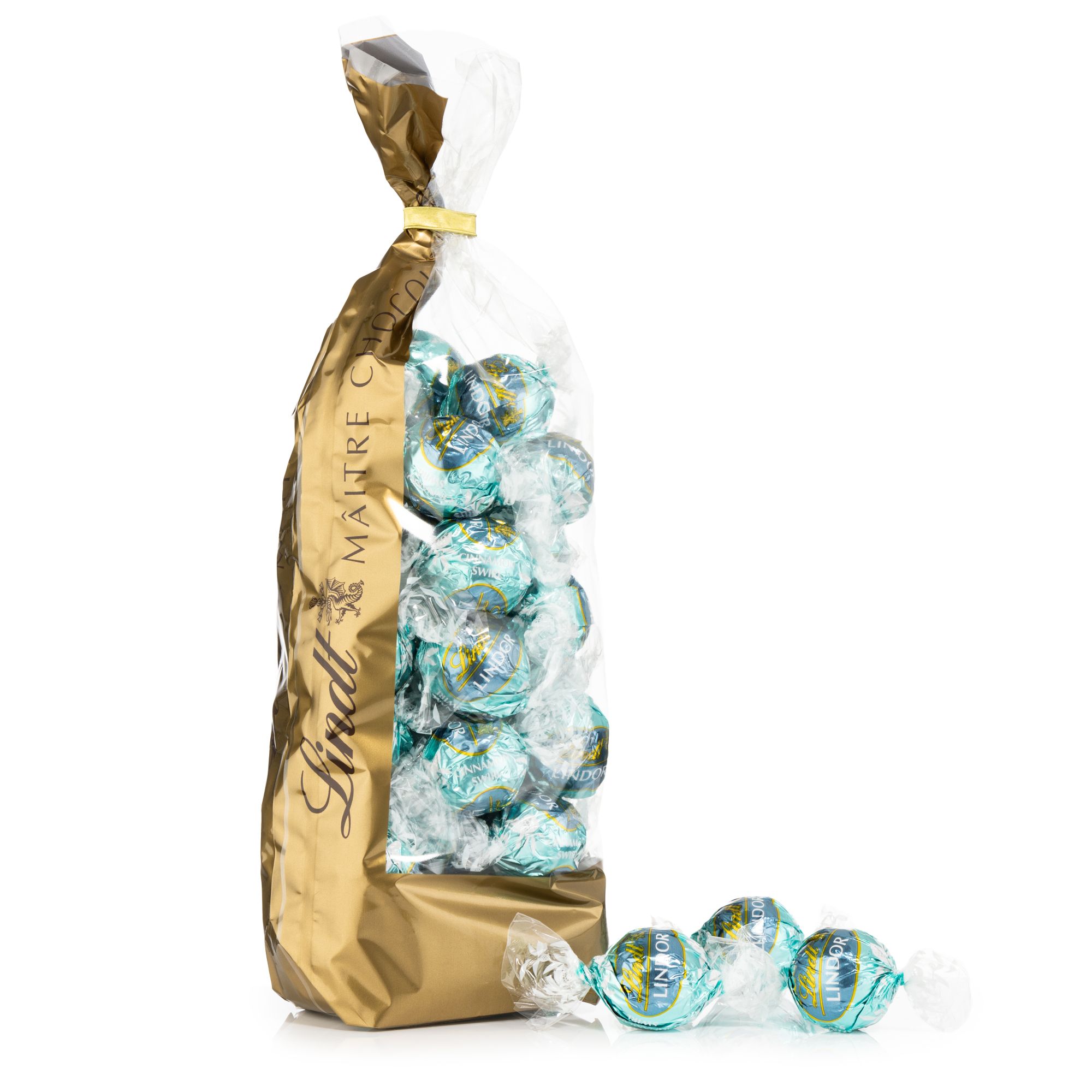  LINDT Lindor Kugeln mit zartschmelzender Füllung, sortenrein Inhalt mind. 498g