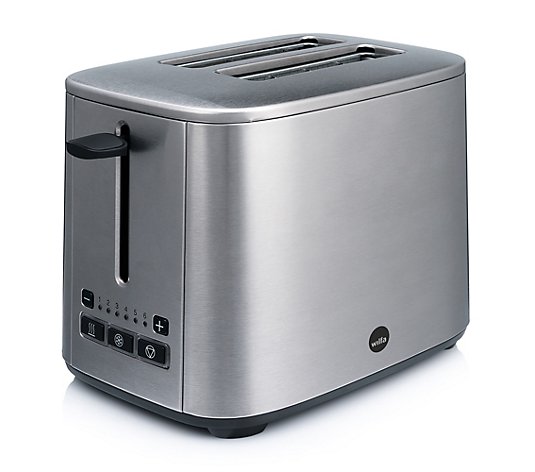 WILFA Toaster CLASSIC 2 Scheiben CT-1000MW digitales Display 1.000W, Edelstahl