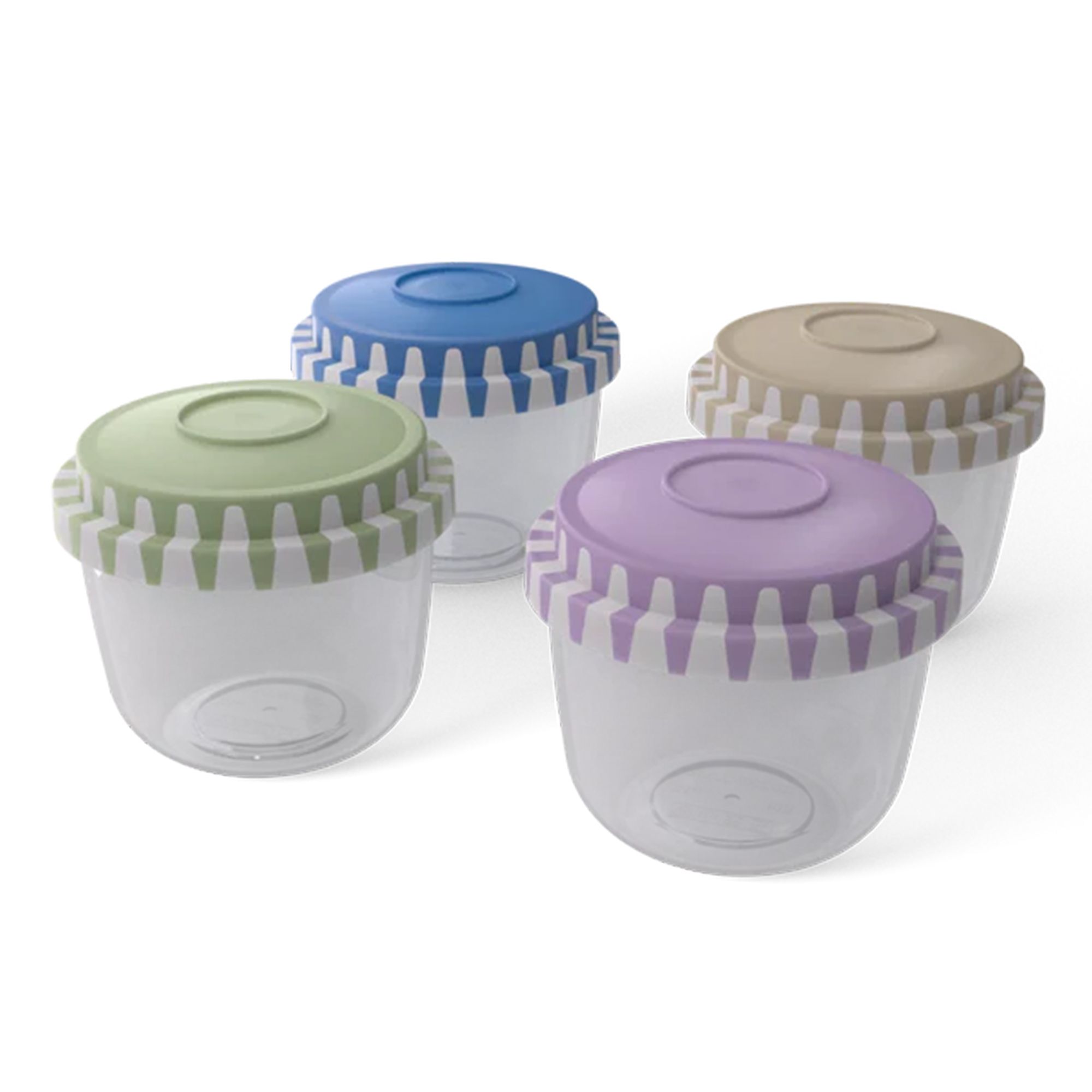 KOCHBLUME® Snackbox Mini Set 1 Click Verschluss 4tlg., 150 ml