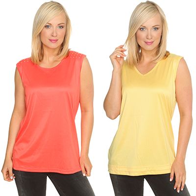 B-Ware JERYMOOD HOMEWEAR MF Jersey Interlock Tops Doppelpack