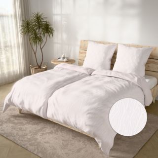 JERYMOOD Cotton Wendebettwäsche Grafik Baumwolljersey Doppelbett, 4tlg.