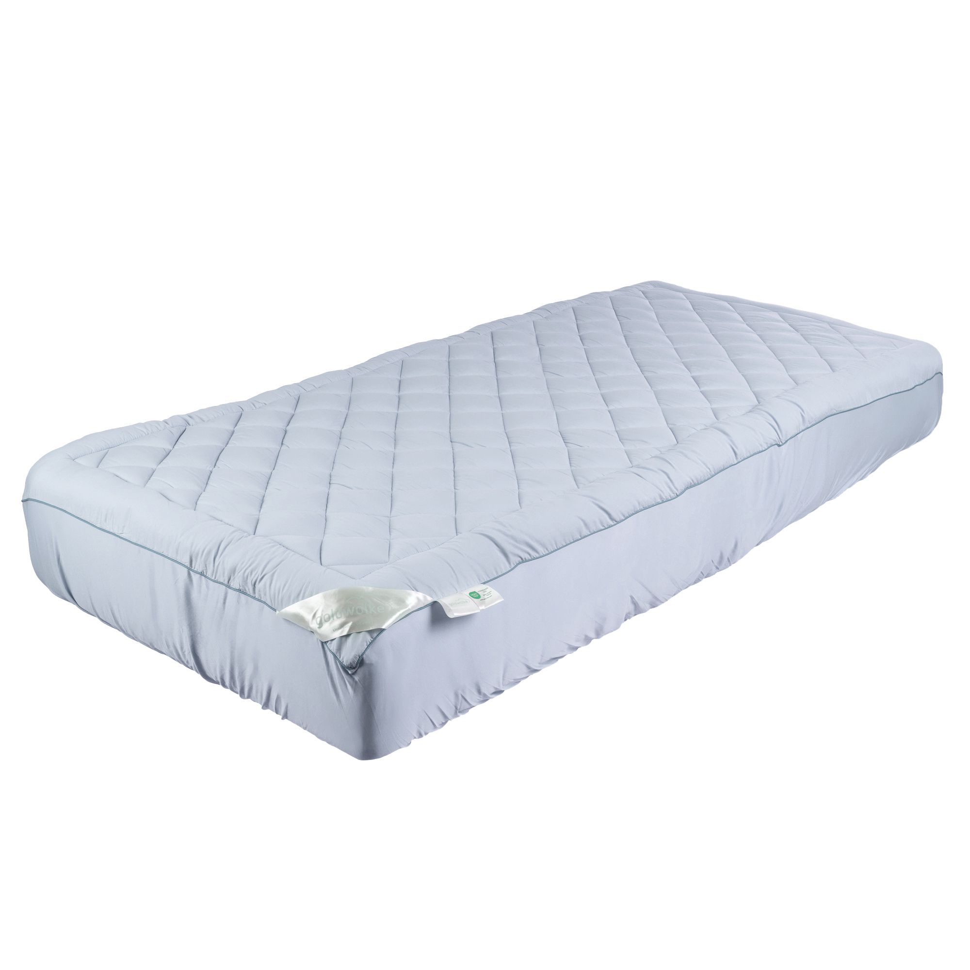 GOLDWOLKE 1 farbiges Unterbett uni Diamantsteppung f.Allergiker geeignet