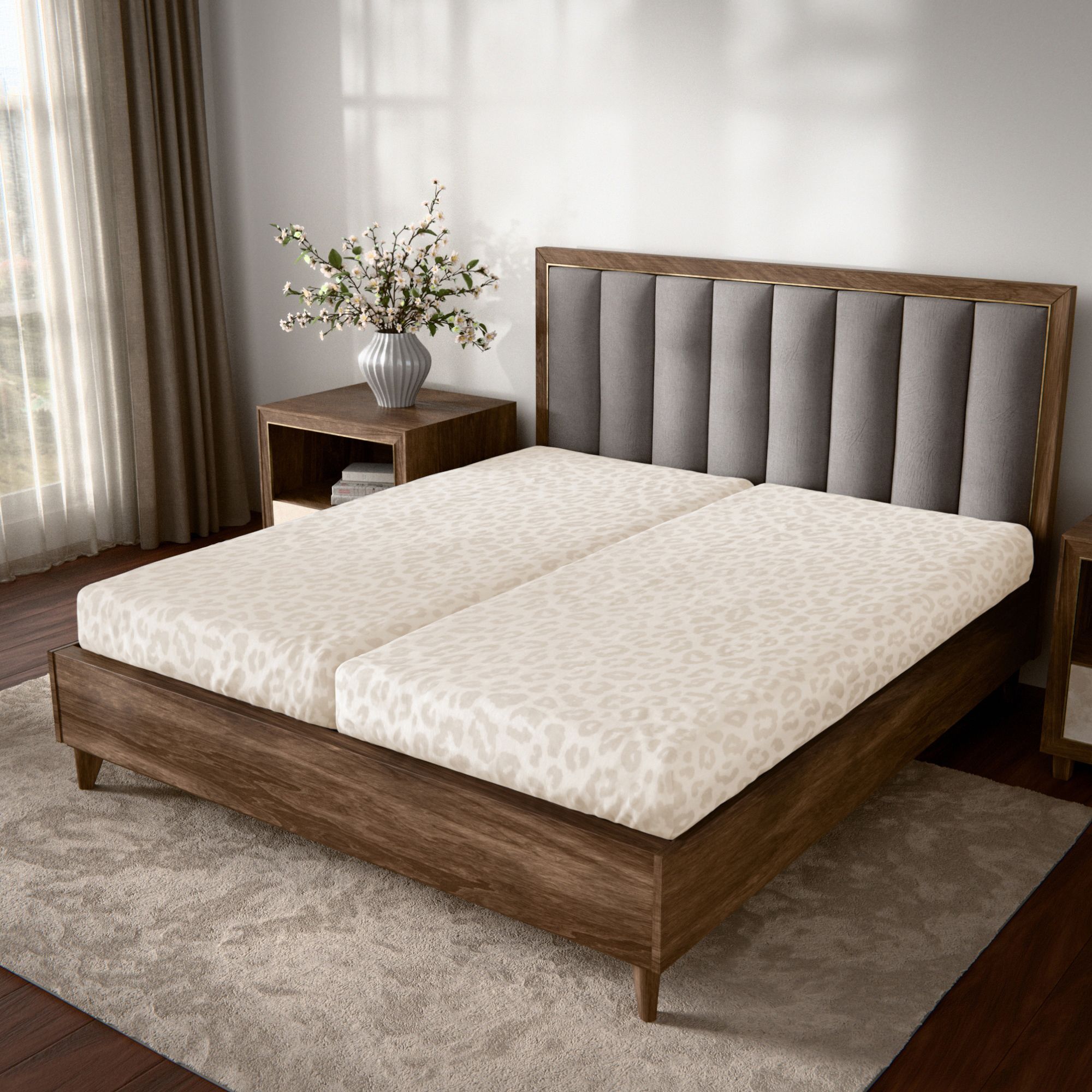 MONT CHALET Spannbettlaken Steghöhe 26cm Mikrofaser Chinchilla Farb- & Größenauswahl