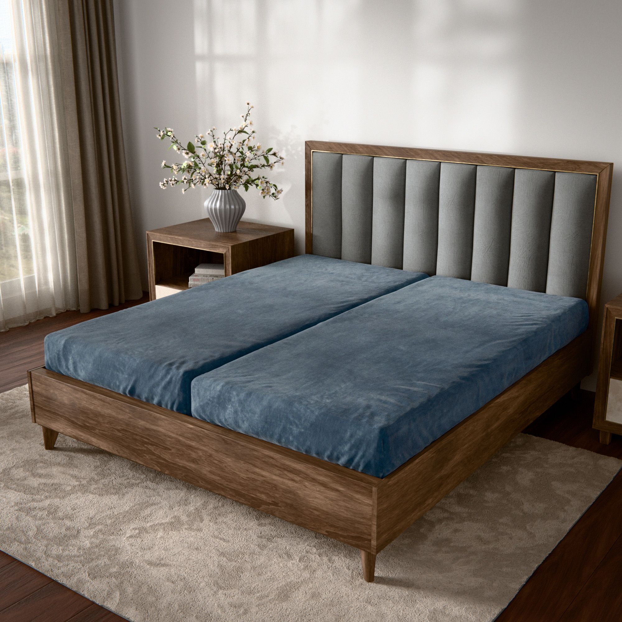 MONT CHALET Spannbettlaken Steghöhe 26cm Mikrofaser Chinchilla Farb- & Größenauswahl