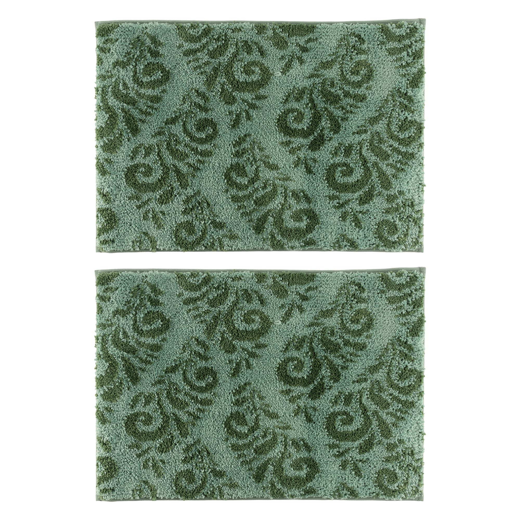 CASA FONDO 2 Fußmatten Ornamente Mikrofaser, waschbar Farb- & Größenauswahl