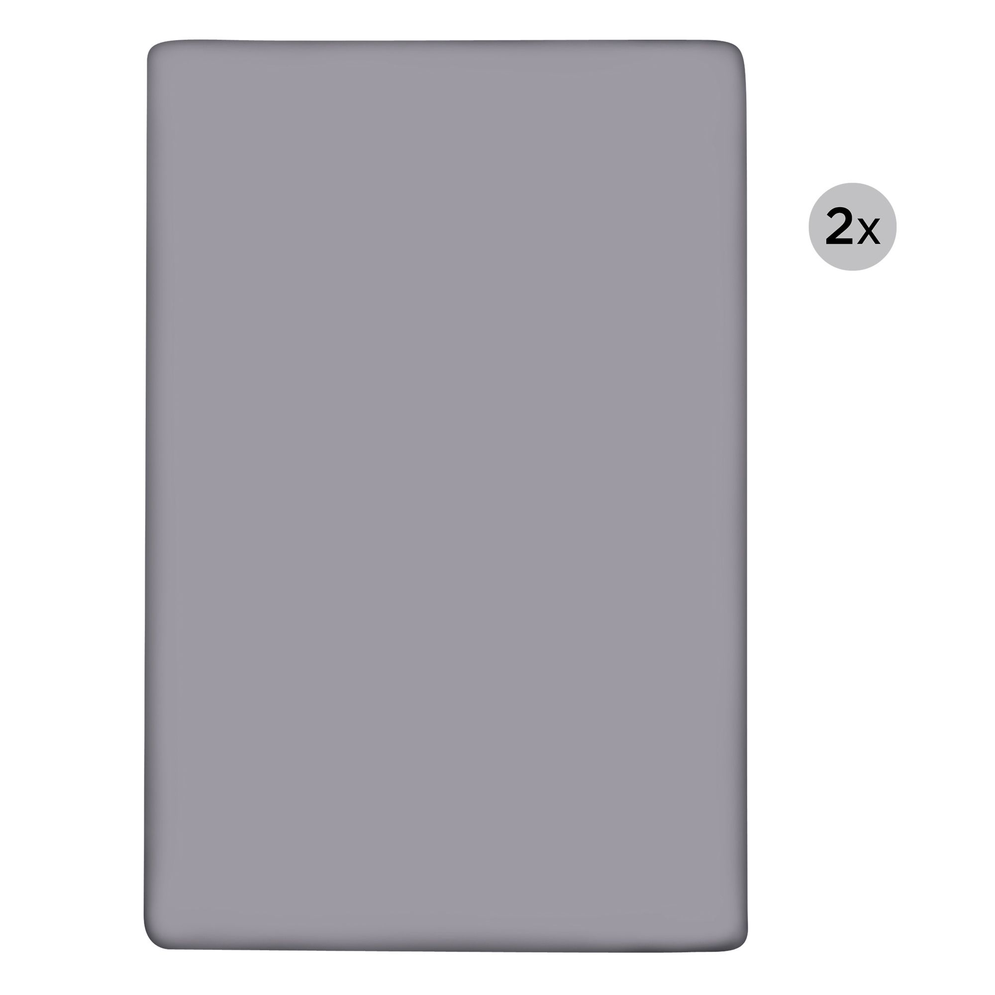 B-Ware MONT CHALET 2 uni Spannbettlaken Normalgröße ca. 100x200cm