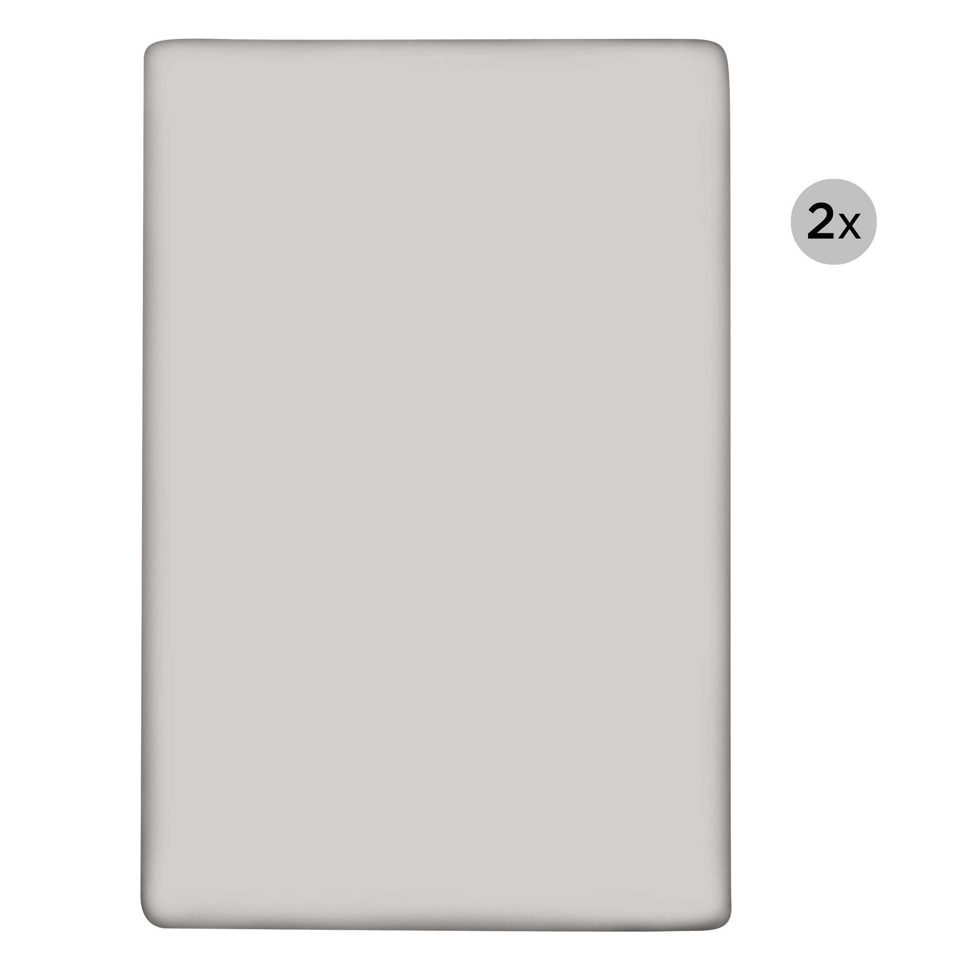 B-Ware MONT CHALET 2 uni Spannbettlaken Normalgröße ca. 100x200cm