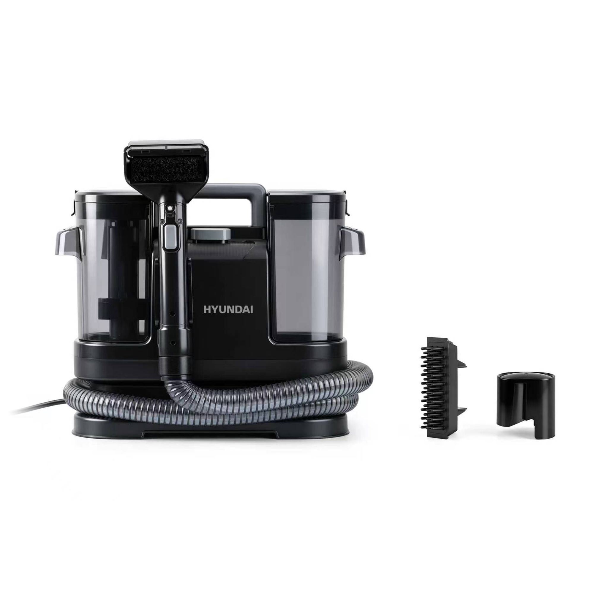 HYUNDAI Fleckenreiniger kabellos, Pumpe elektromagnetisch 1,8l Frischwassertank