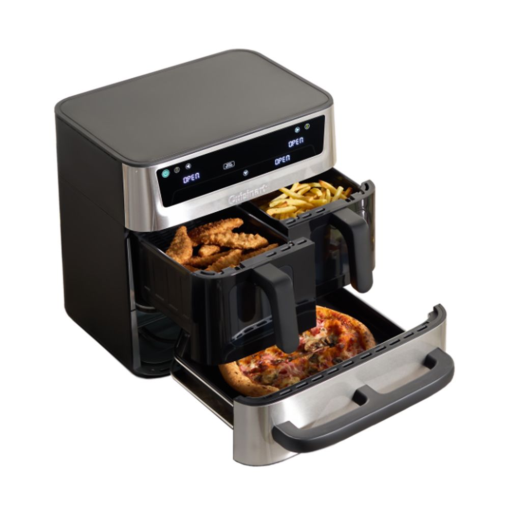 CUISINART AFT13XSSU Tri Zone 13,6L Heißluftfritteuse & Ofen