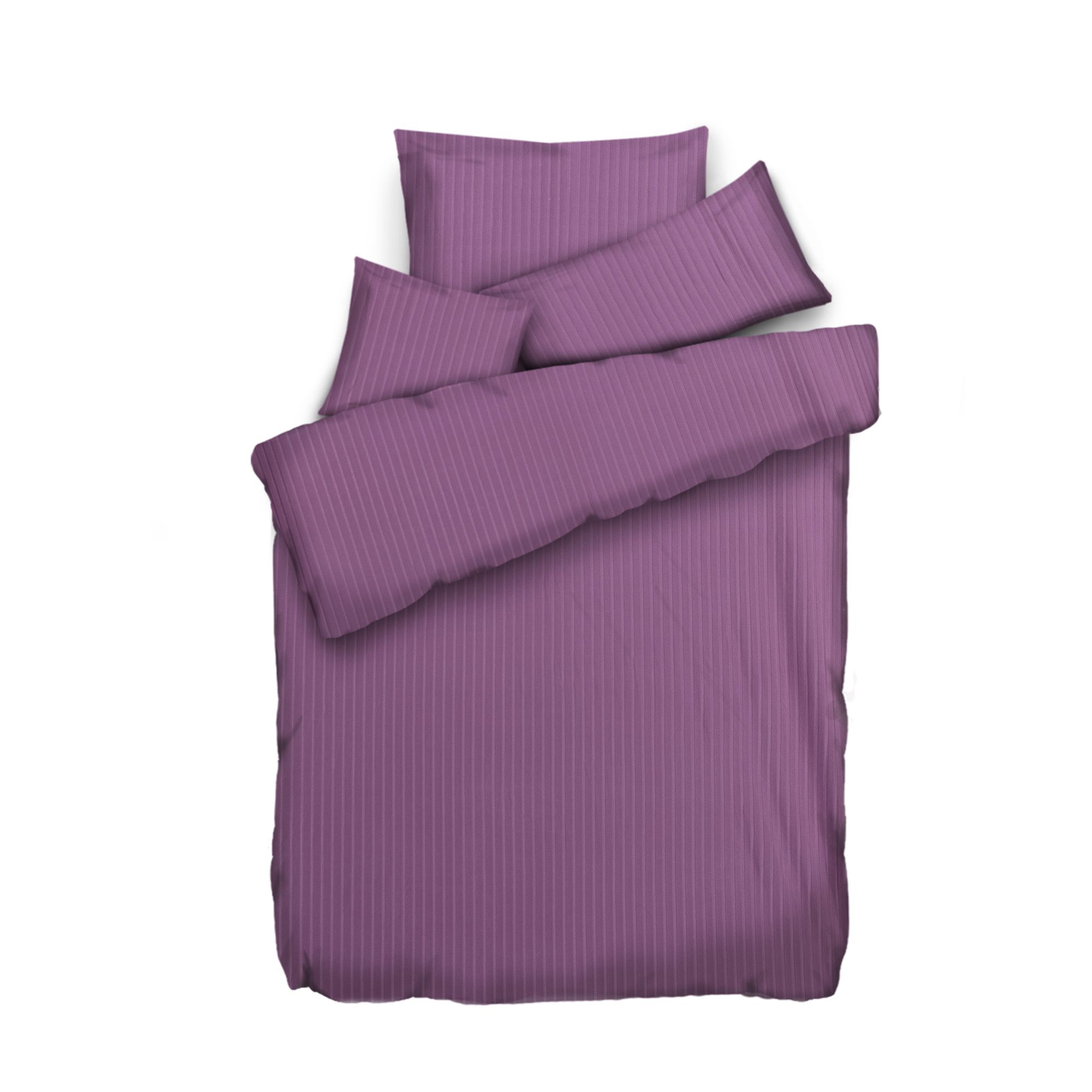 JERYMOOD Rib-Jersey uni Bettwäsche Mix & Match Mikrofaser Jersey Baukastensystem