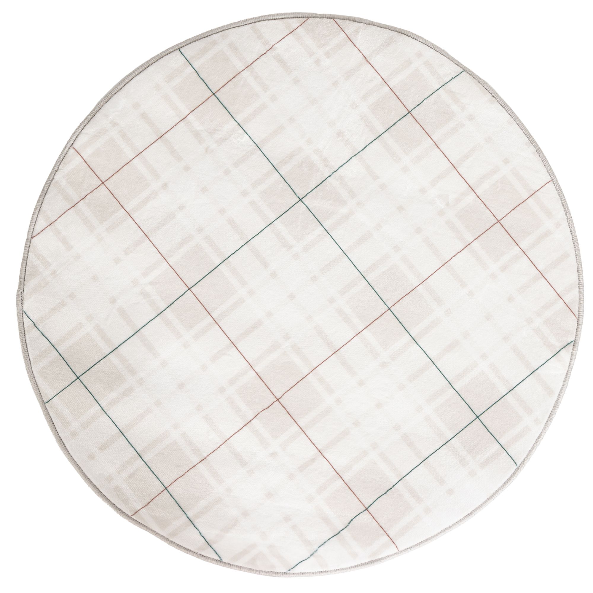 CASA FONDO Weihnachtsbaumteppich Imitate Silk Mikrofaser Digitaldruck