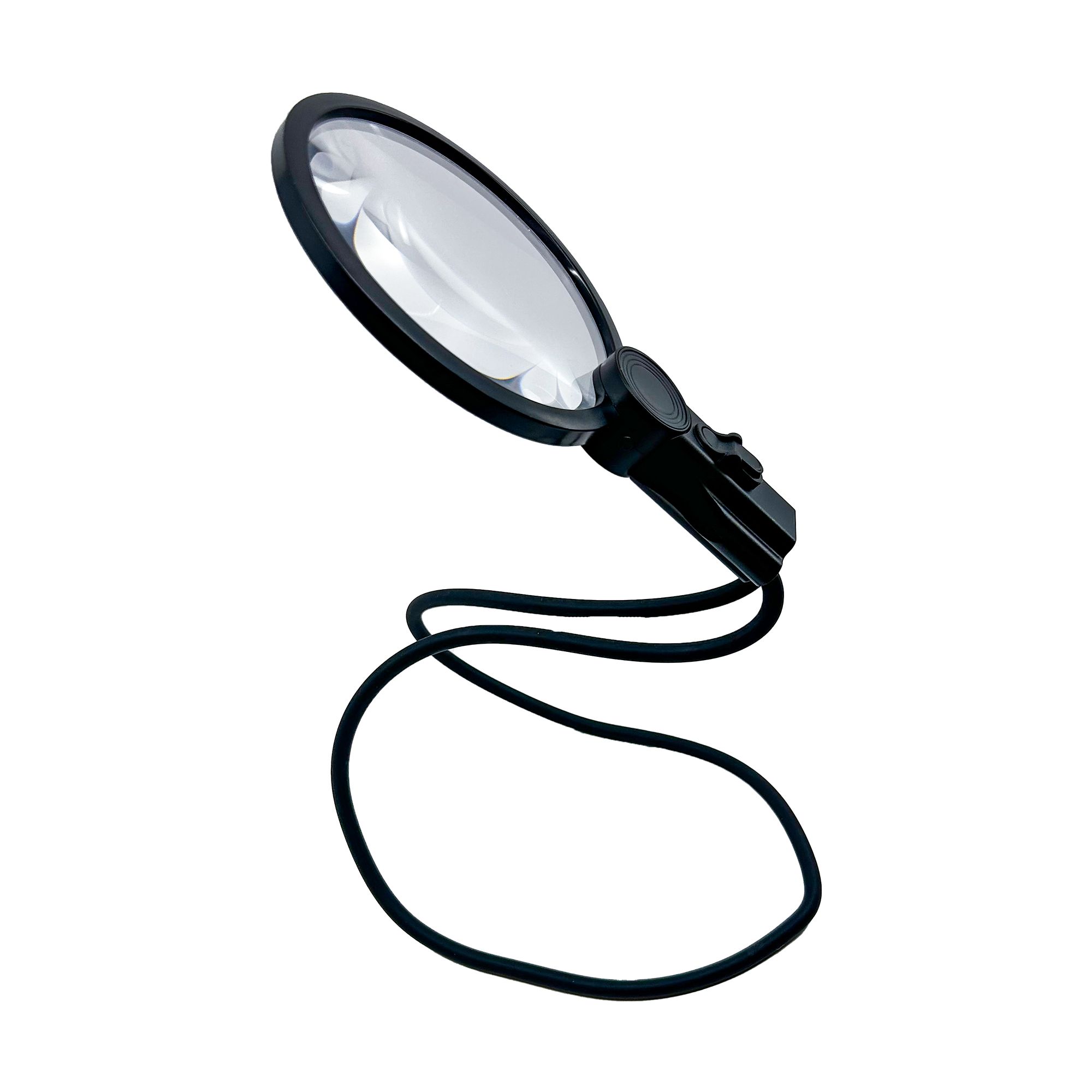 FLIPO® Handsfree LED-Leselupe Ø ca. 130mm wiederaufladbar