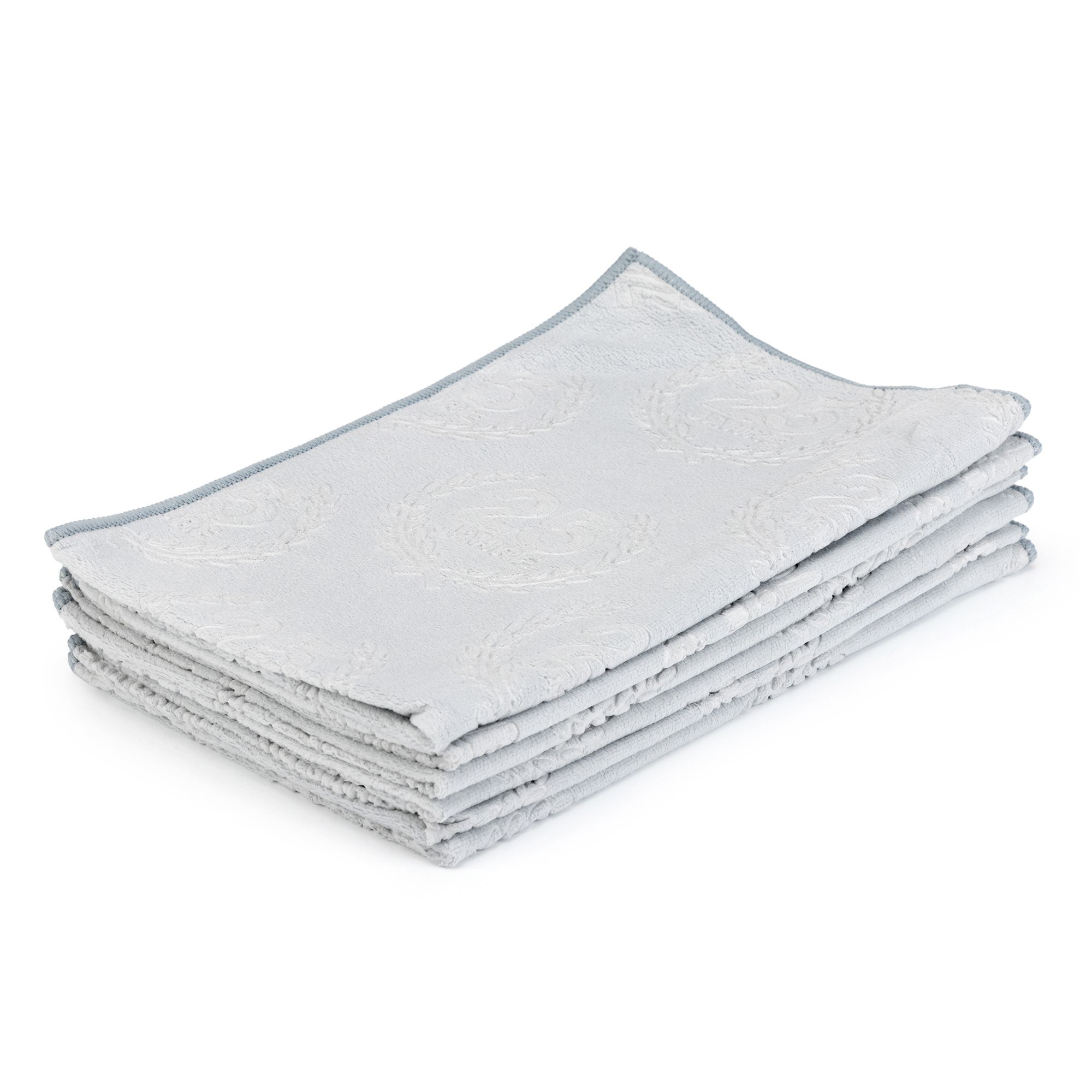 AQUA CLEAN Kristall Geschirrtücher mit Prägemotiv 6tlg.