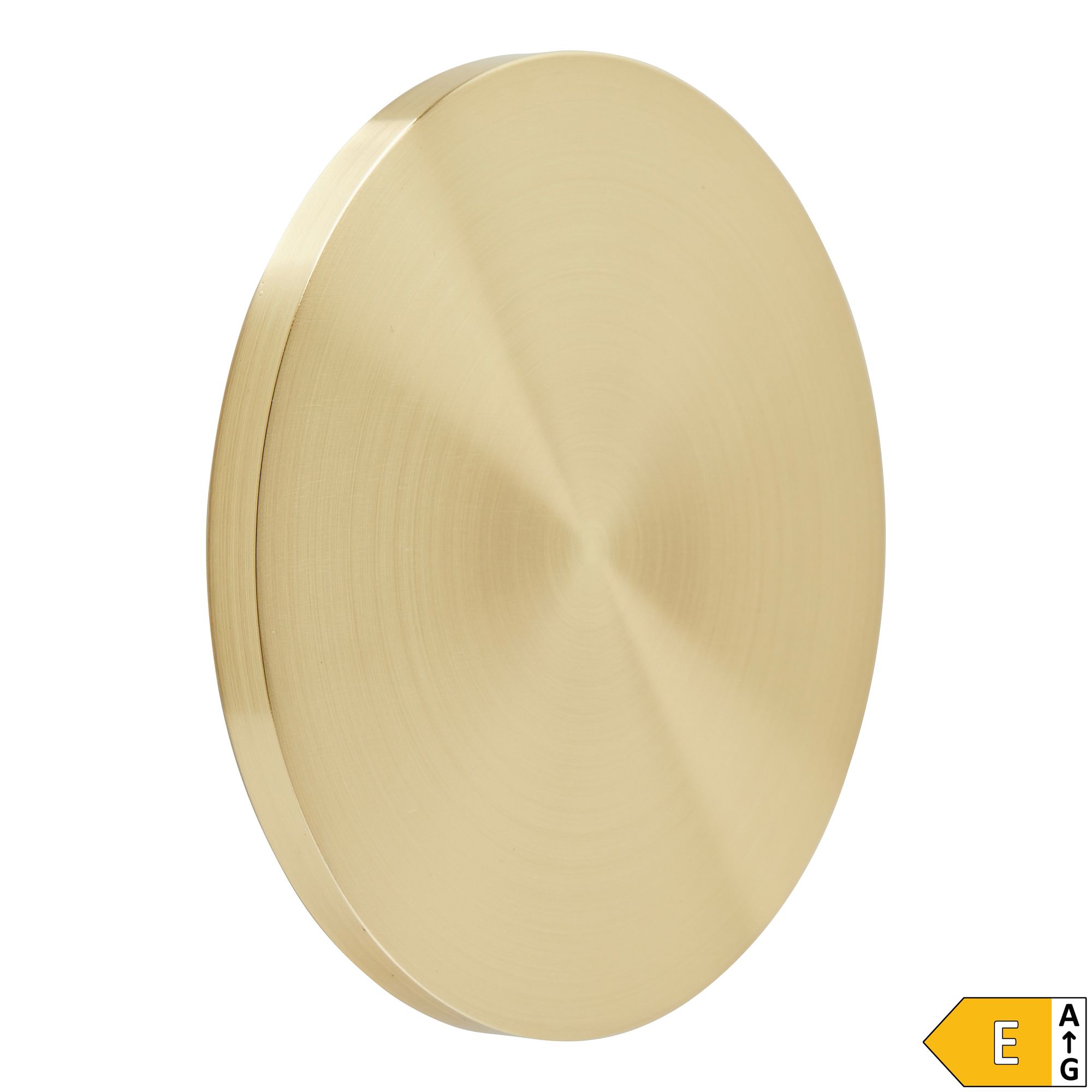 BRILLIANT LED Wandleuchte Shadow, Ø 15cm 6W, 720 Lumen Aluminiumgehäuse, Energieeffizienzklasse E