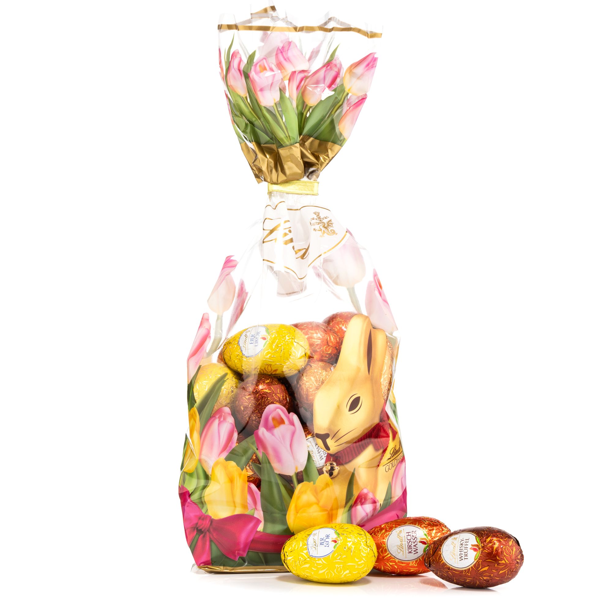 LINDT Oster-Eierzauber mit Alkohol 5 versch. Sorten Inhalt 597g