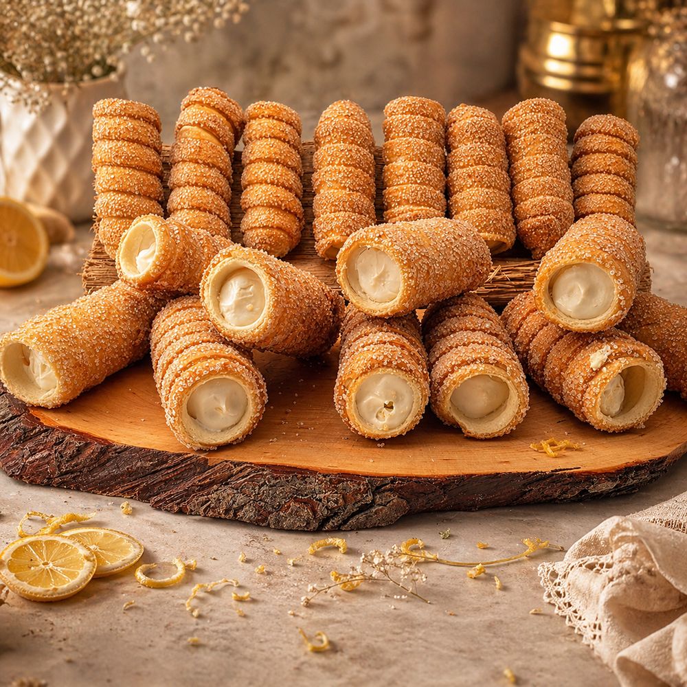 TATRABABKA Striezelgebäck mit Cremefüllung exklusiv bei QVC Inhalt 2x 400 g