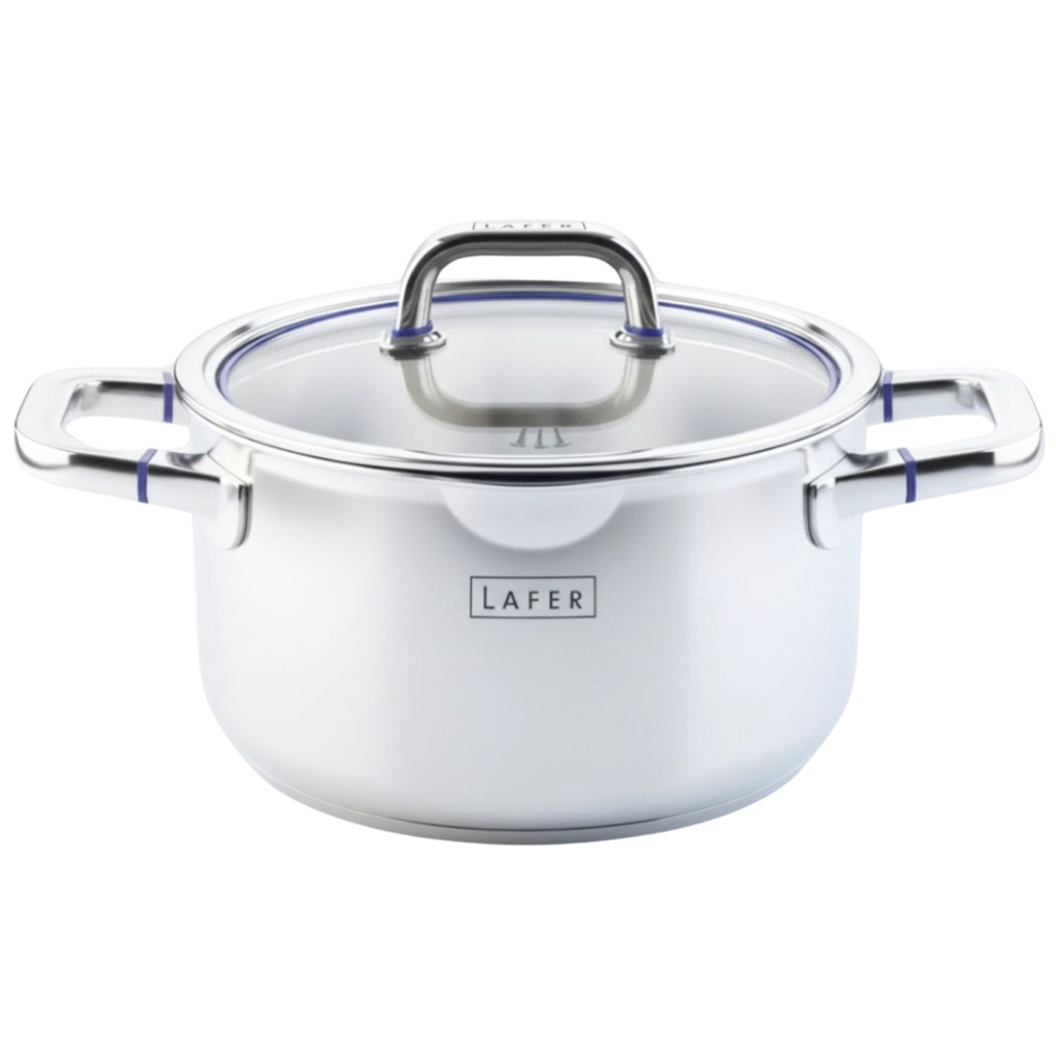  LAFER Chef´s Edition Kochtopf Ø20cm inkl. Glasdeckel unbeschichtet
