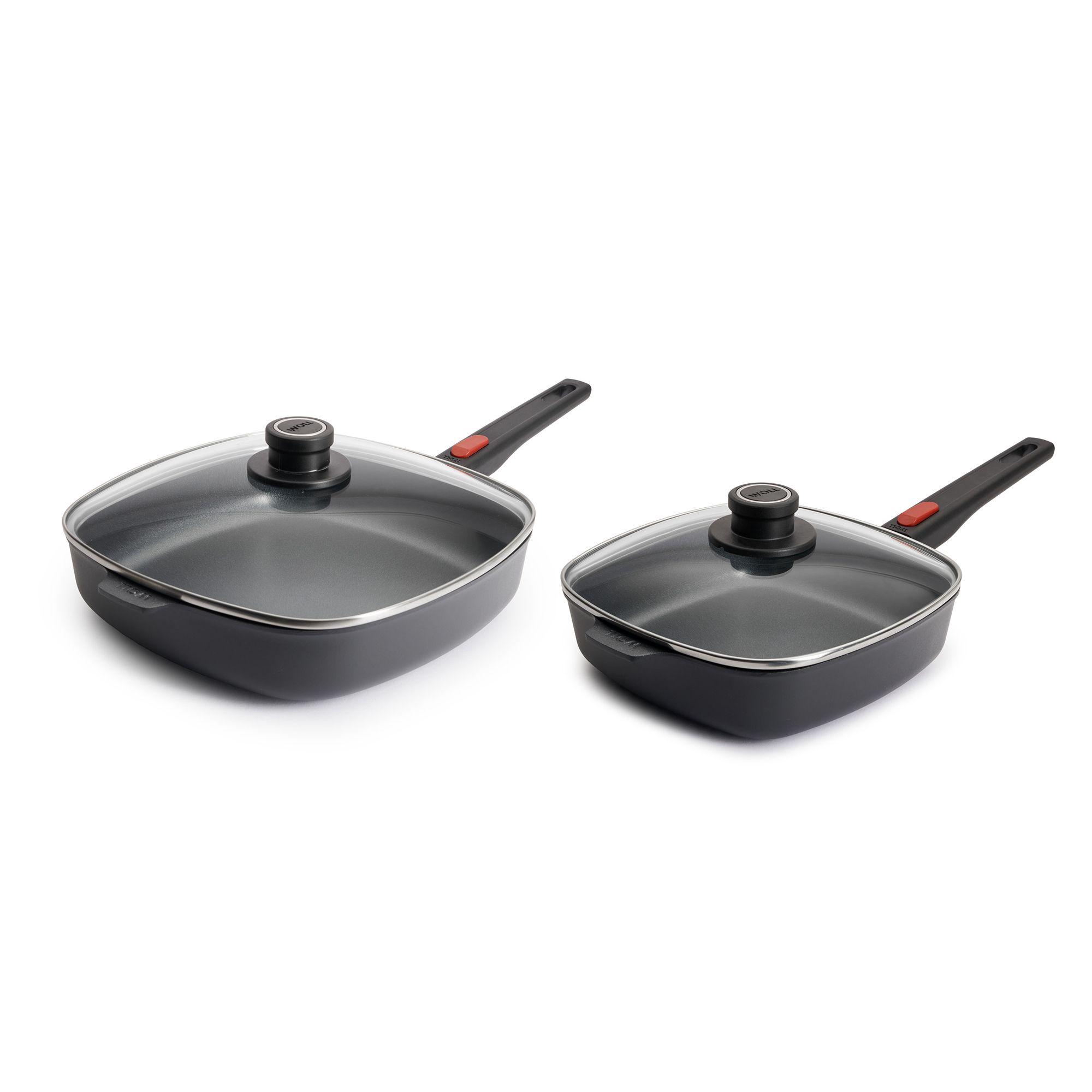 WOLL® D-Lite Viereckpfannen-Set 22x22 & 28x28cm, 2tlg PFAS-frei