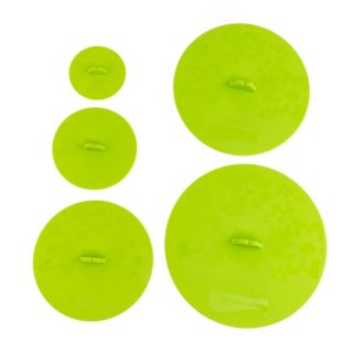 KOCHBLUME® 5 Frischhaltedeckel FrischFIXX Silikon Ø 9cm, 13cm, 18cm, 22cm & 25cm