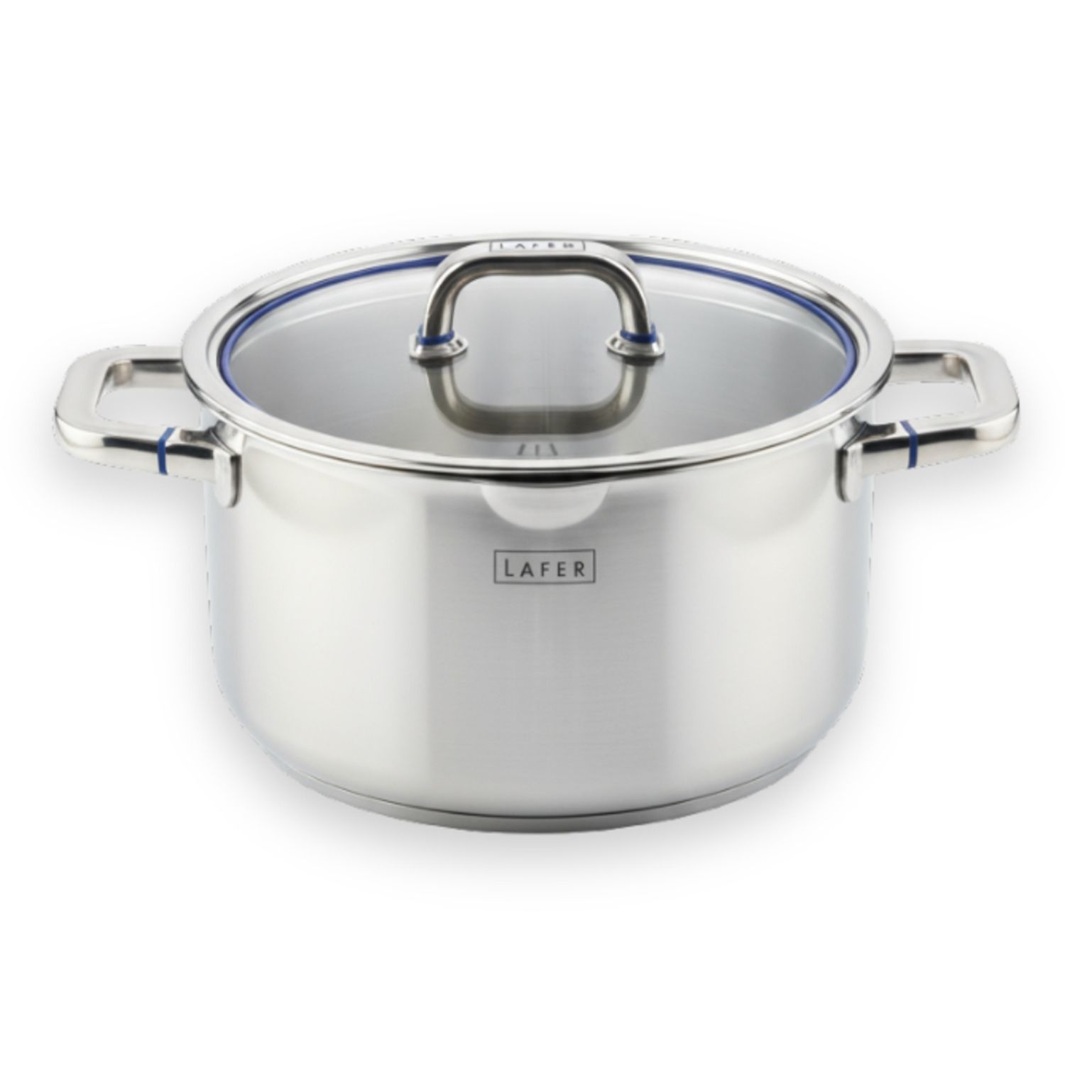  LAFER Chef´s Edition Kochtopf Ø24cm inkl. Glasdeckel unbeschichtet