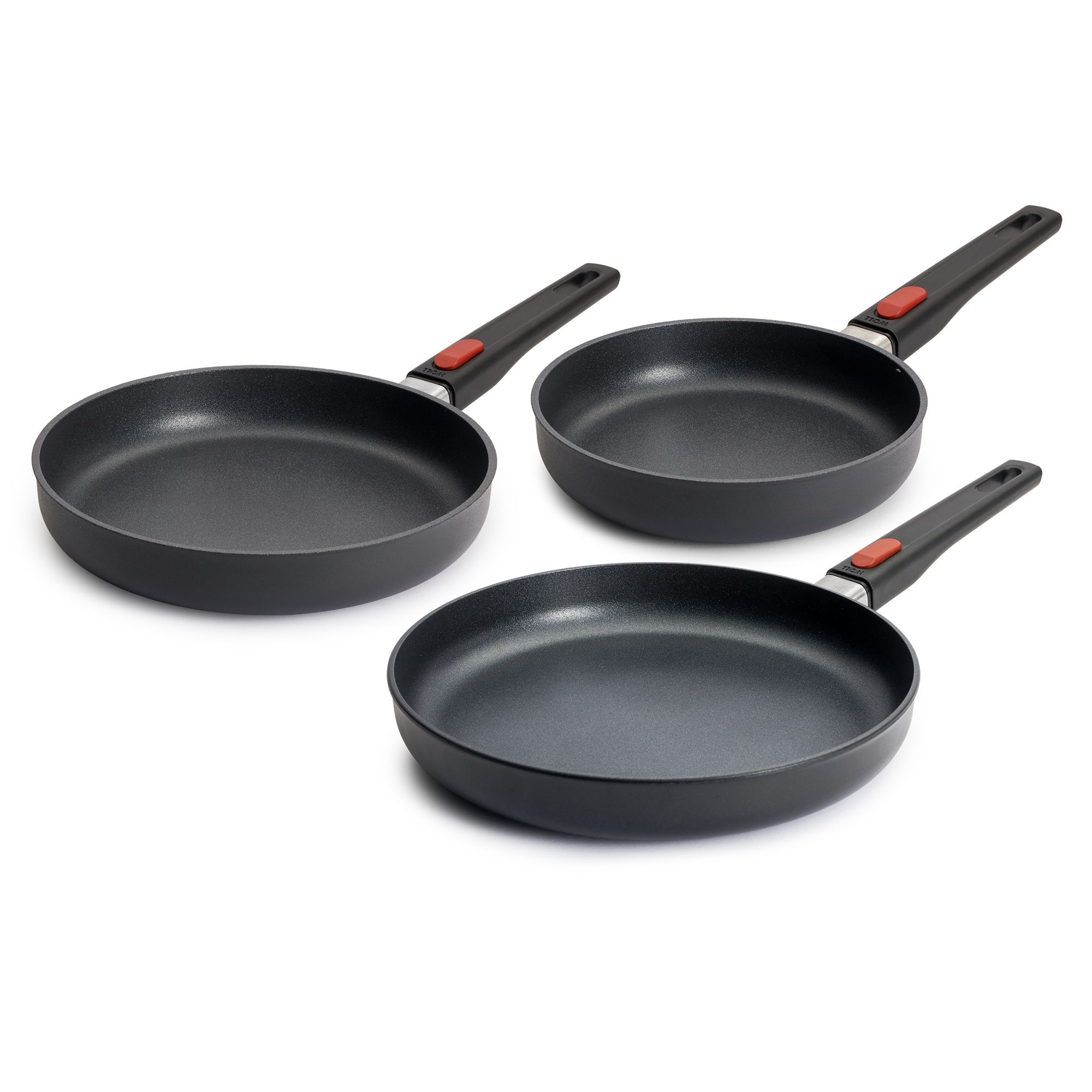 WOLL® D-Lite Bratpfannen-Set, 3tlg Ø 20, 24, 28cm PFAS-frei
