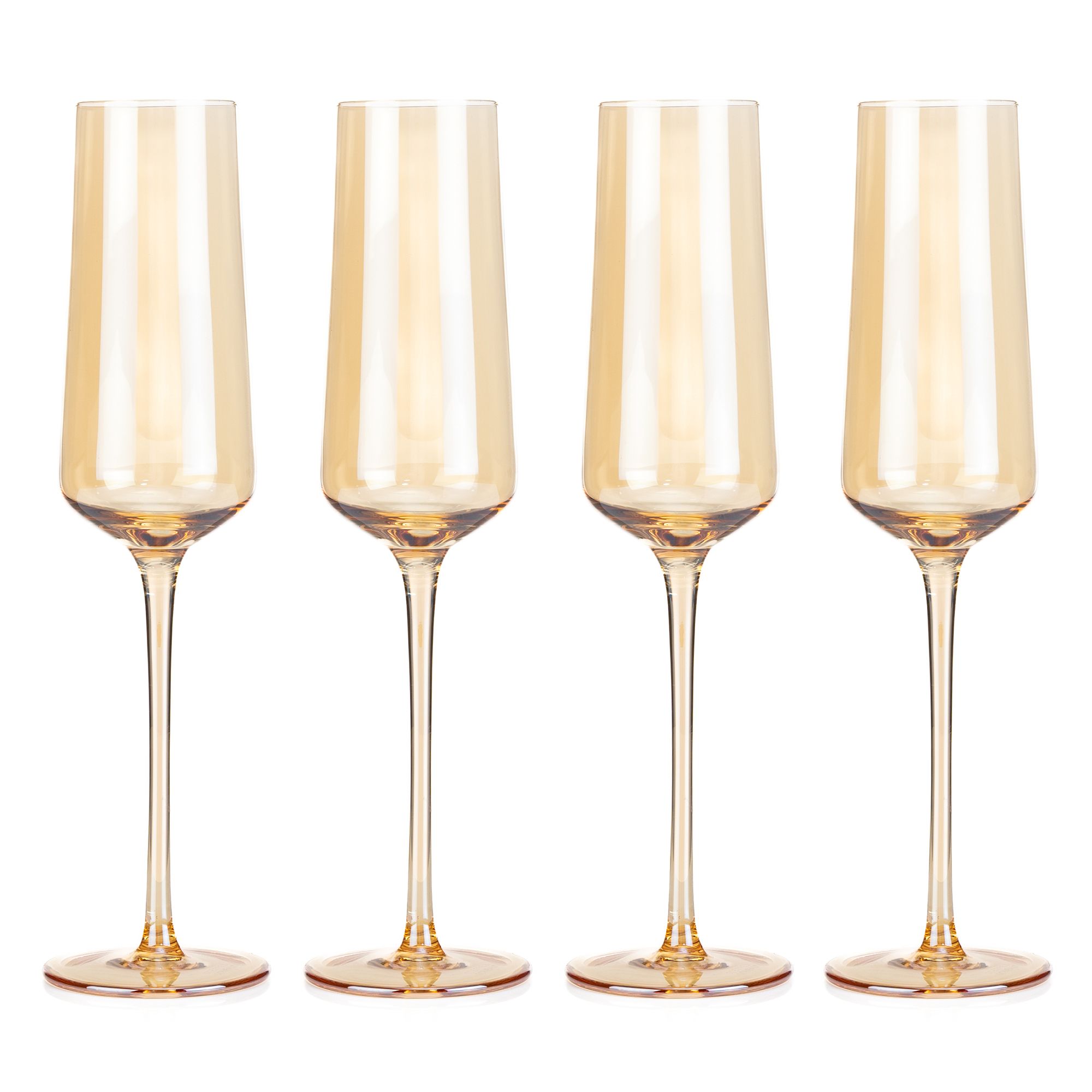 STEFFEN SCHRAUT 4 Champagnergläser Logogravur Volumen je 240ml Geschenkbox