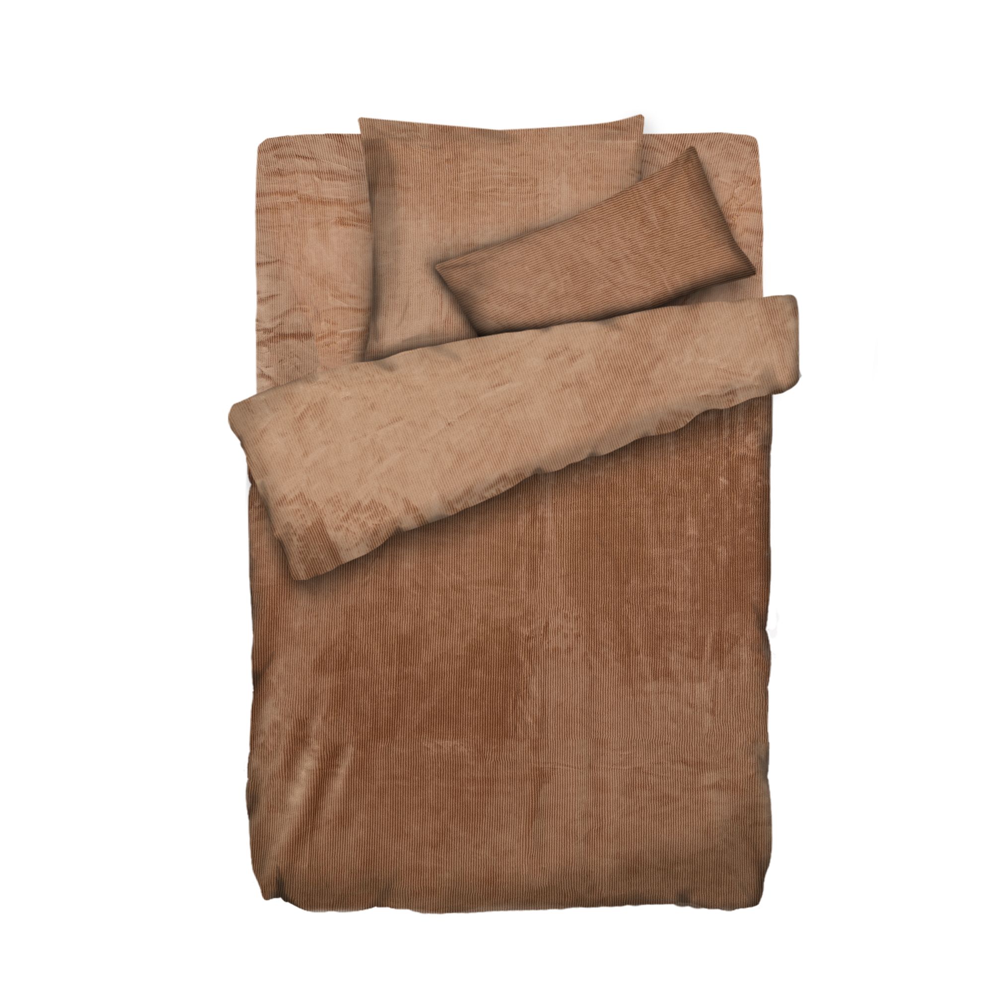 MONT CHALET Bettwäsche Glanzstreifen Mikrofaser Chinchilla Einzelbett, 4tlg.