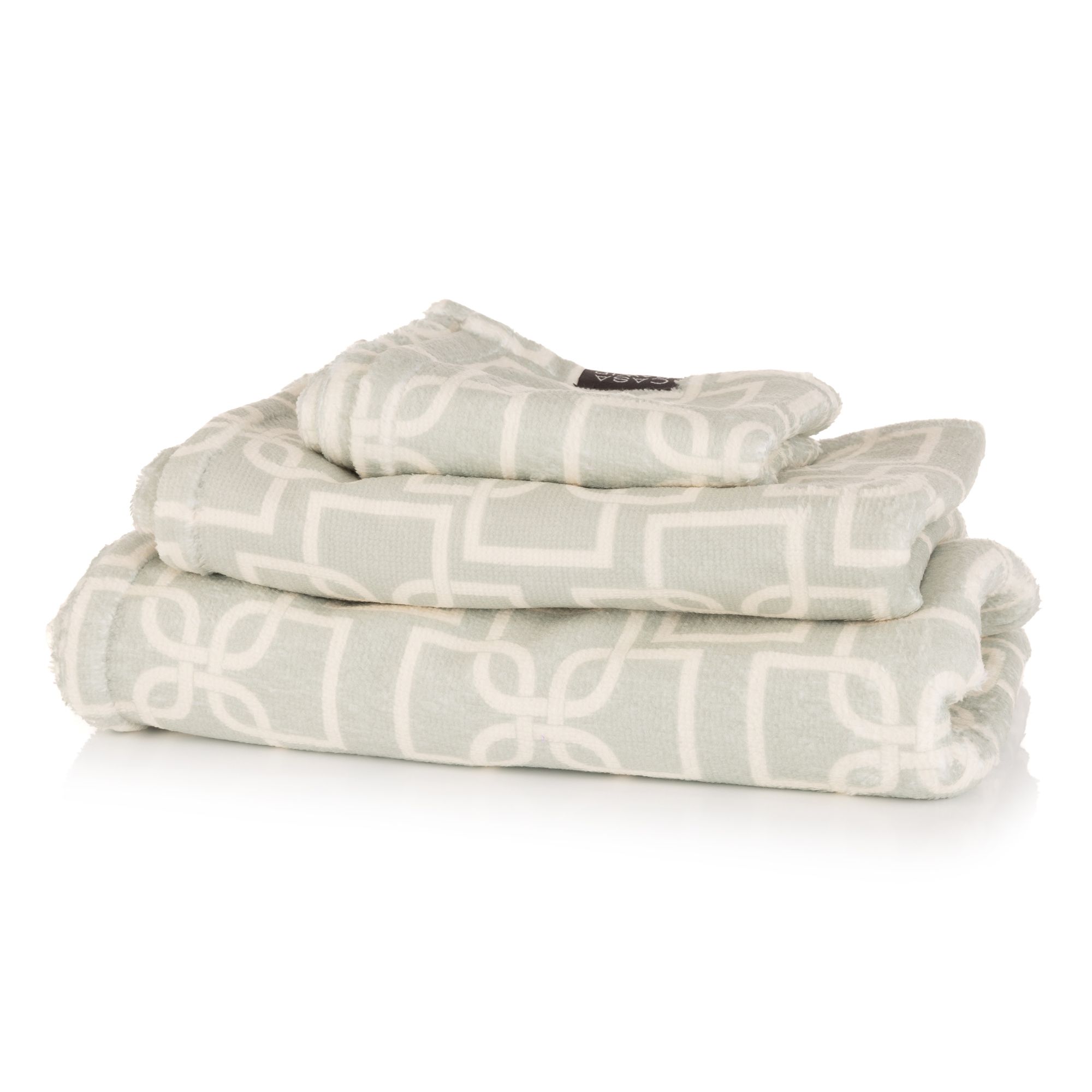 CASA DAWID by Dawid Tomaszewski Frottier-Set Monogram-Druck 3tlg.