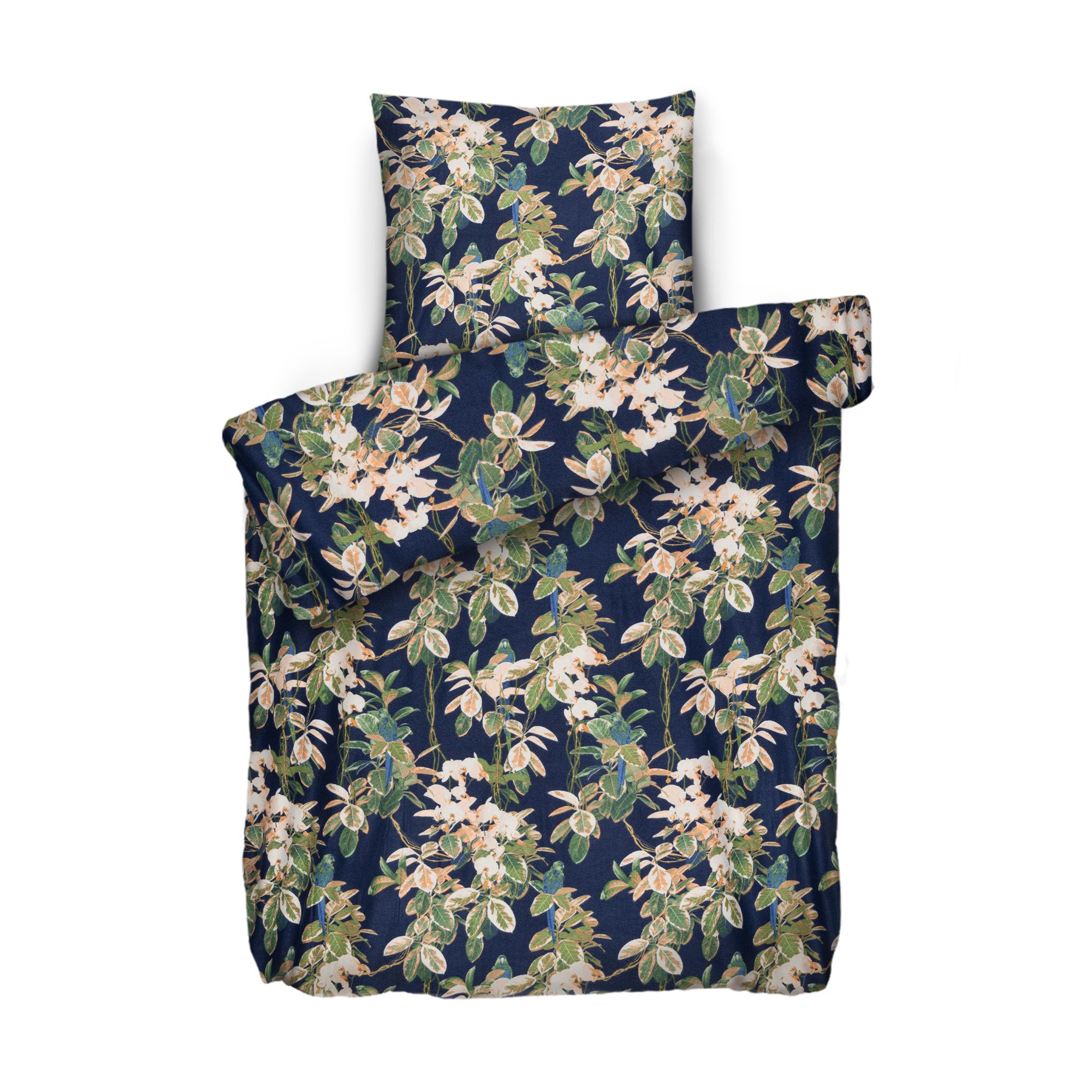 WINTERENGEL Bettwäsche Paradiesblumen Mikrofaser Flanell Einzelbett, 2tlg.